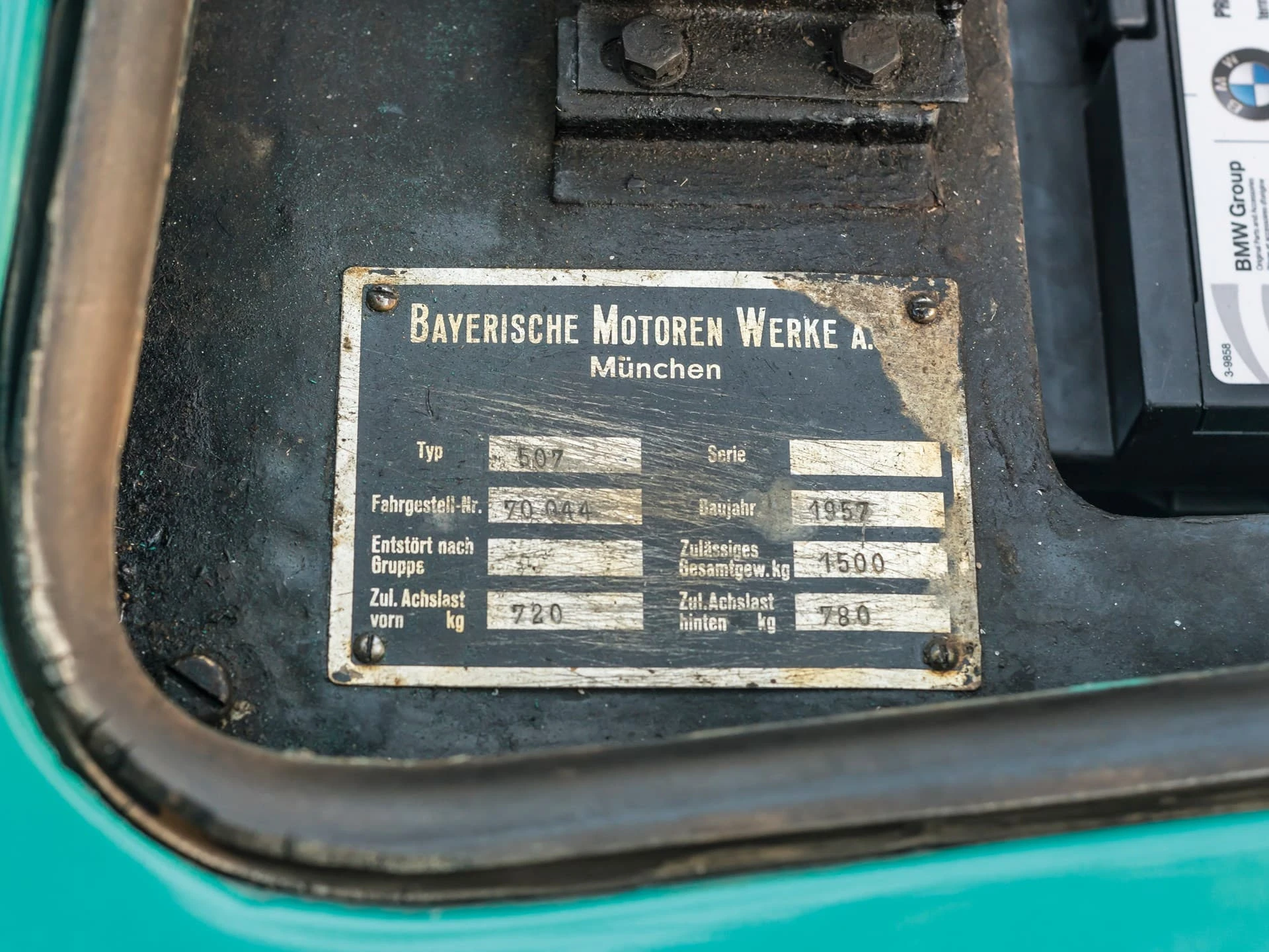 BMW 507 Roadster Series I 1957 25