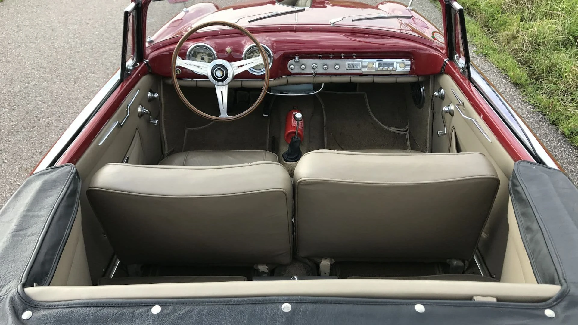 Fiat 1100 TV Spider Allemano 1955 09