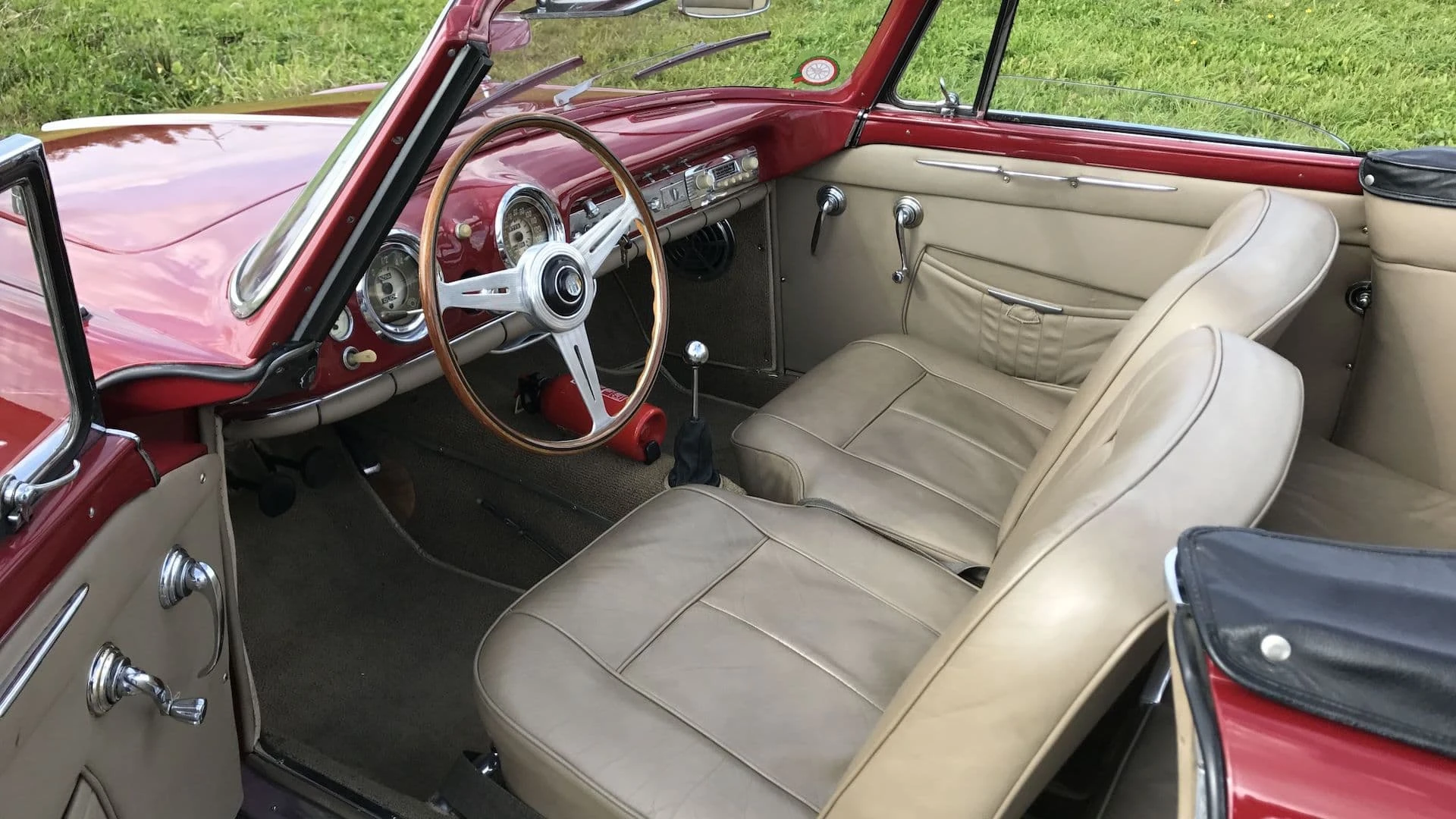 Fiat 1100 TV Spider Allemano 1955 15