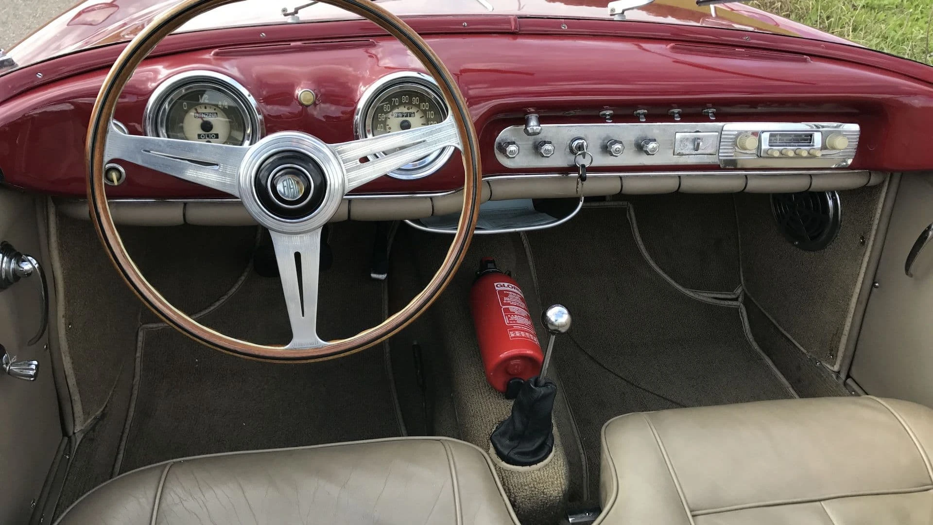 Fiat 1100 TV Spider Allemano 1955 18