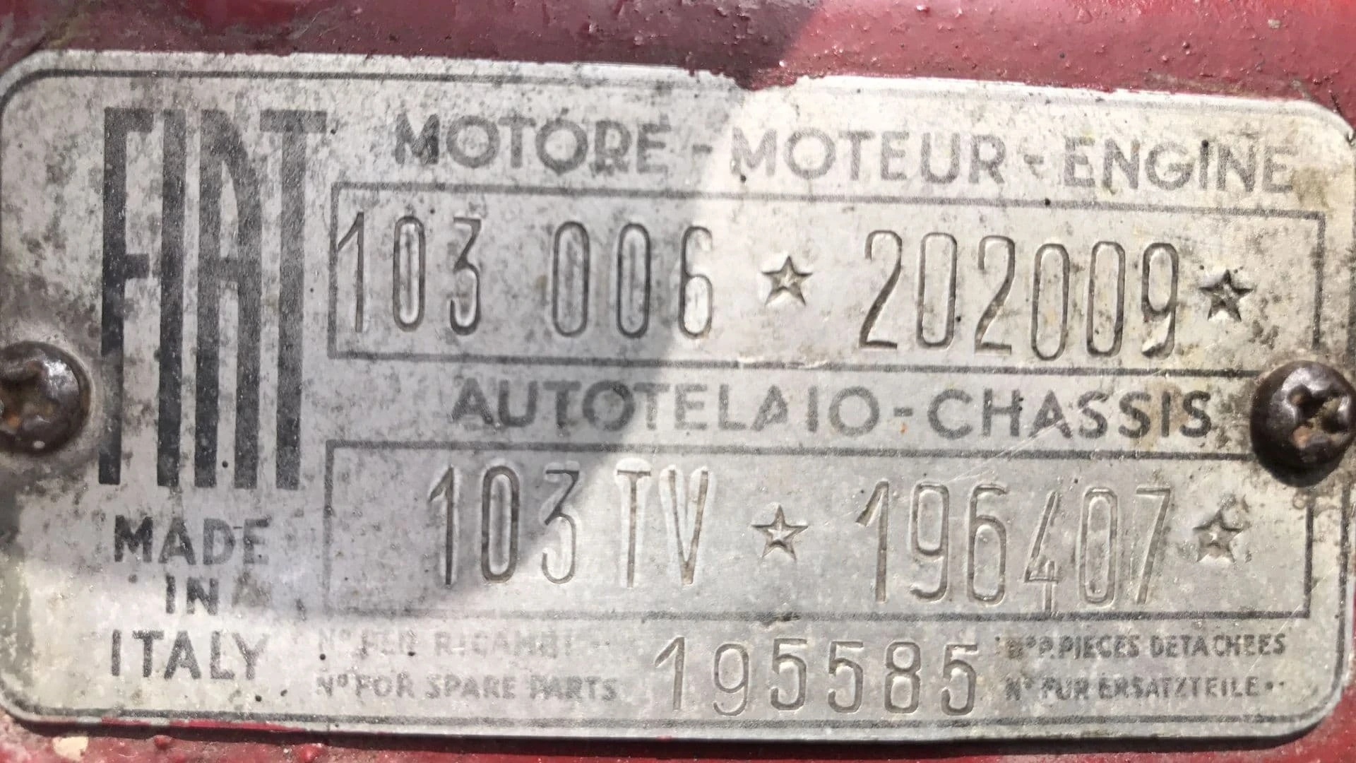 Fiat 1100 TV Spider Allemano 1955 27