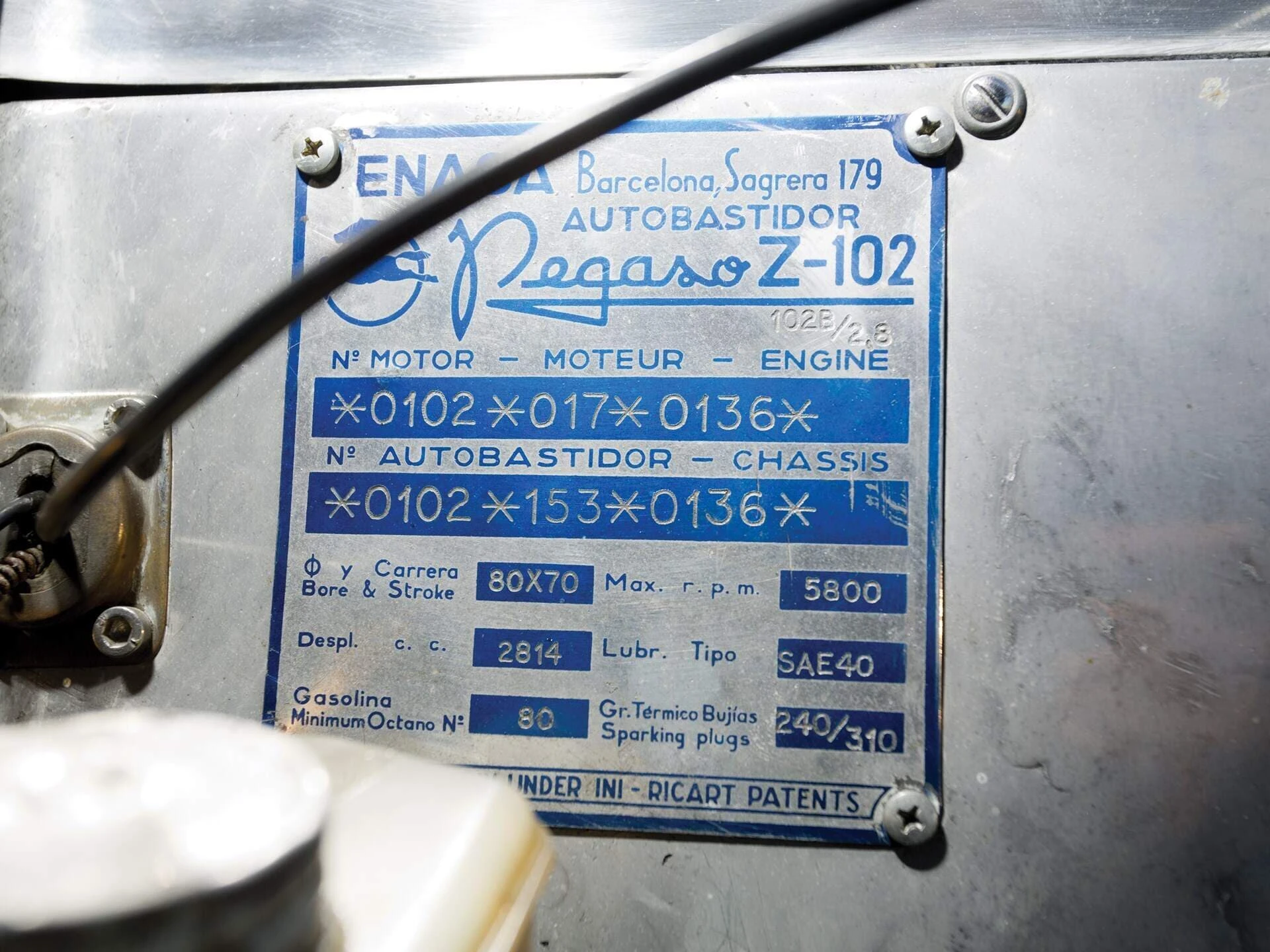 Pegaso Z-102 Series II Cabriolet Saoutchik - 1954 07