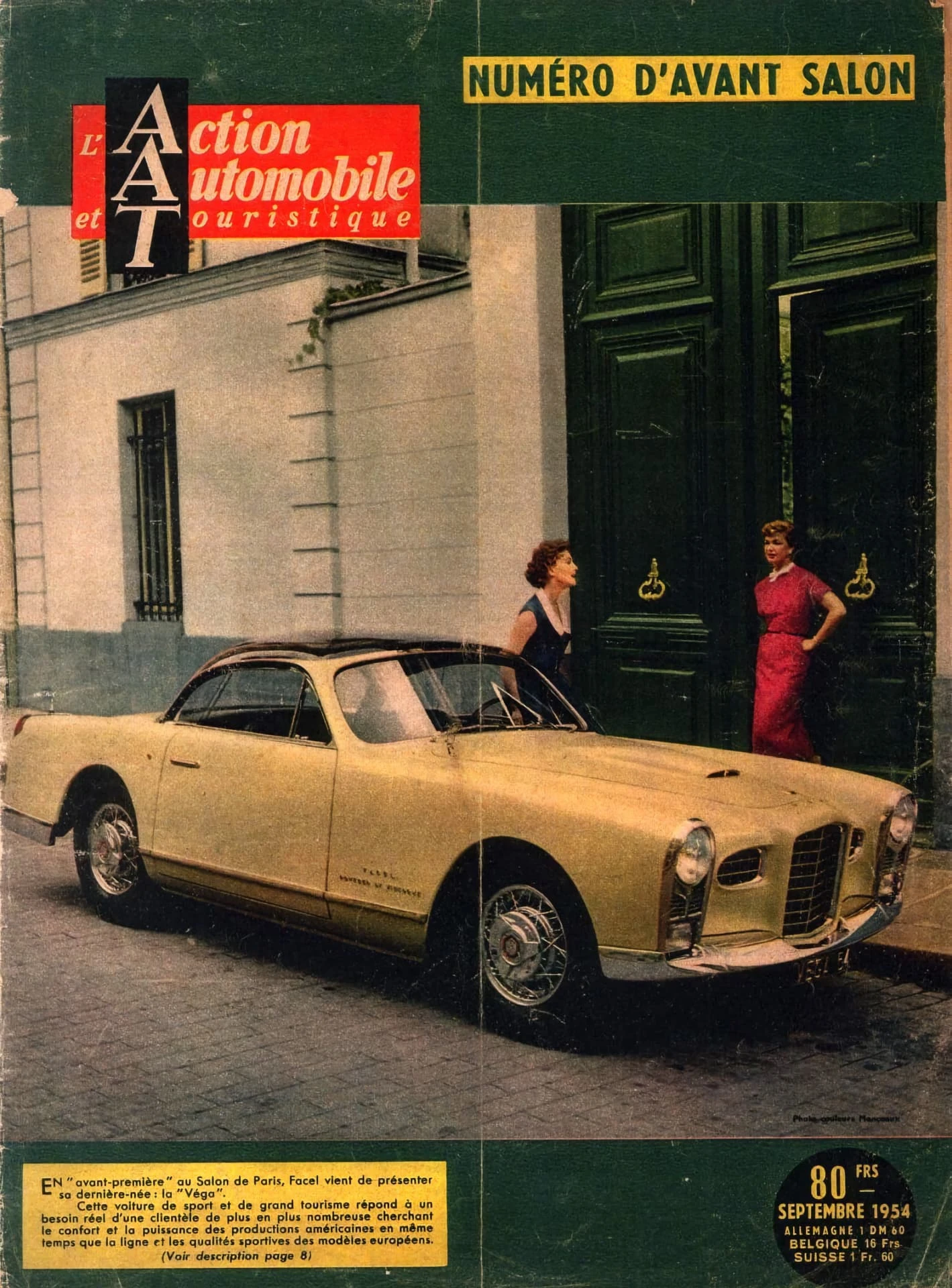 Facel Vega Prototype 'V' 1954 49
