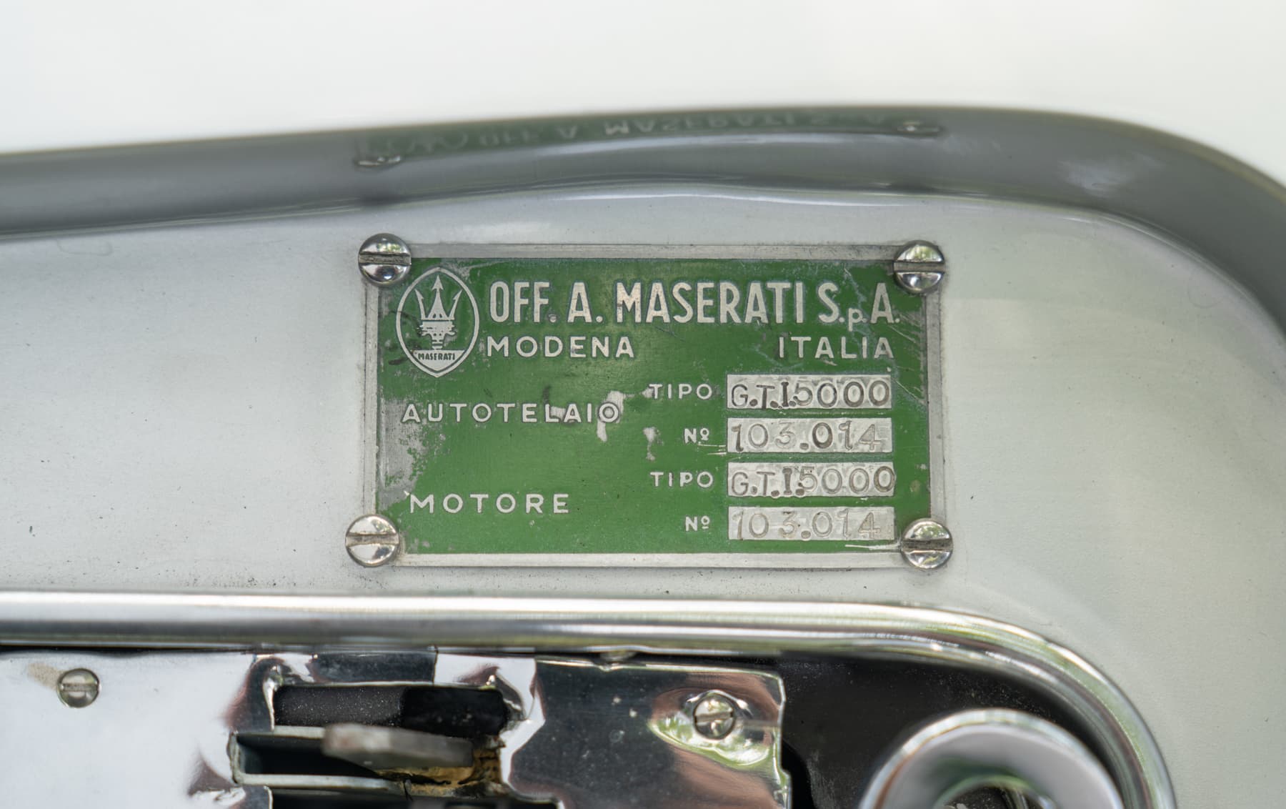 Maserati 5000 GT Indianapolis Coupe Allemano 1961 37