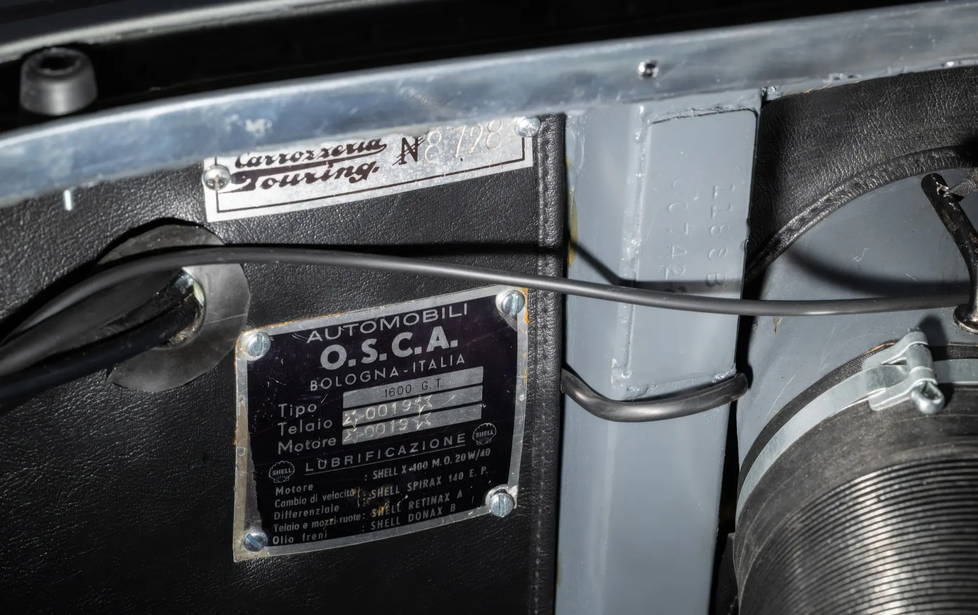 OSCA 1600 GT Coupé - Touring - 1961-89