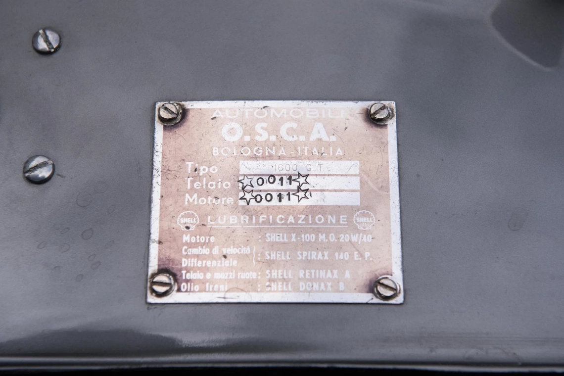 OSCA 1600 GT Zagato 1964 18