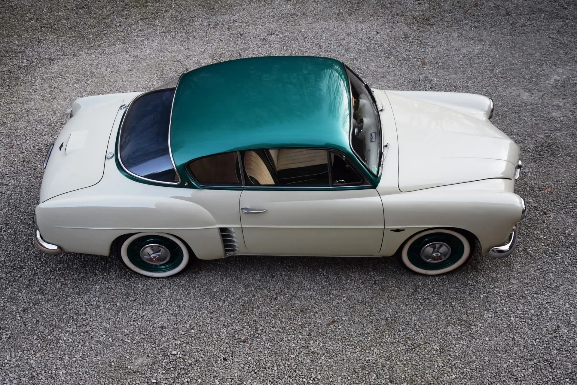 Renault Autobleu 4CV coupé 1955 7