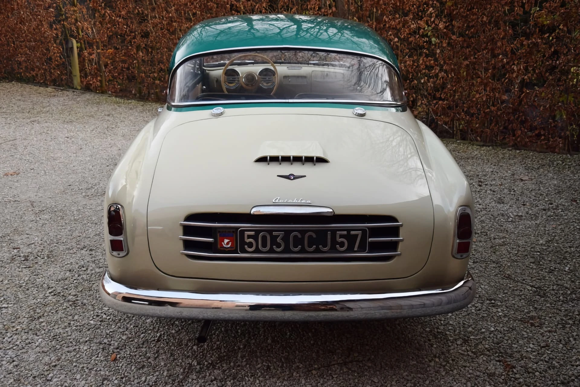 Renault Autobleu 4CV coupé 1955 9