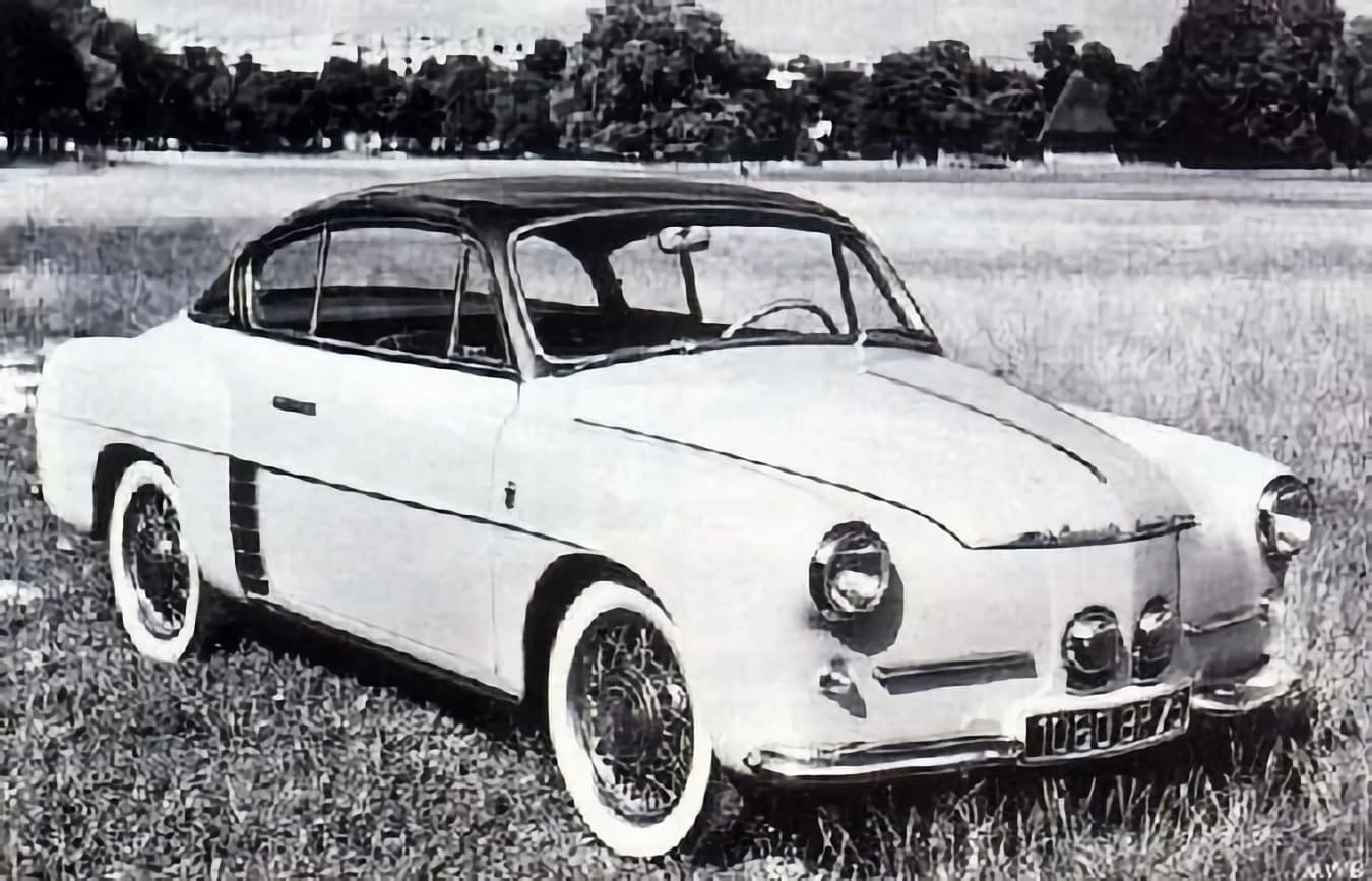 Renault Autobleu 4CV coupé 1955 c