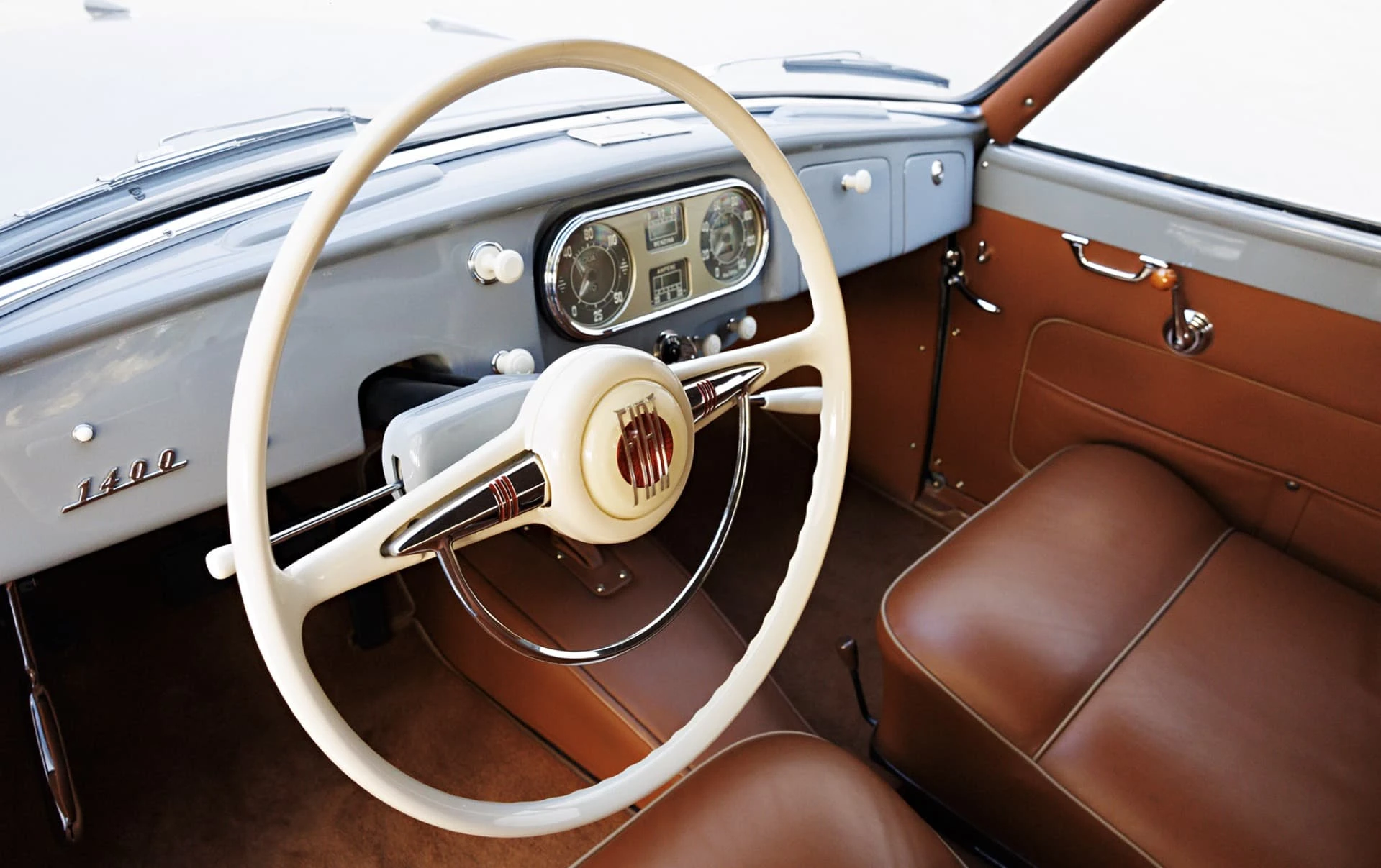 Fiat 1400 Rondine Coupe Monviso 1952 17