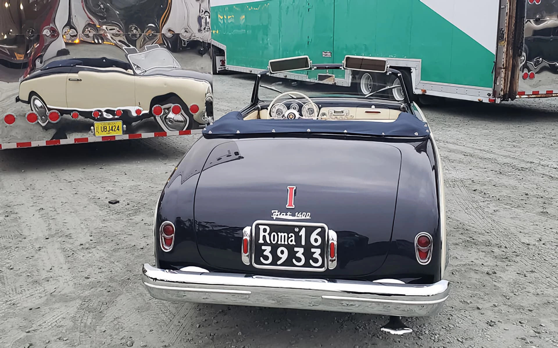 Fiat 1400 cabriolet Vignale 1952 2