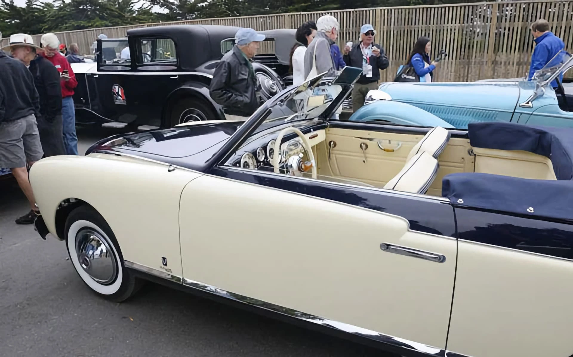 Fiat 1400 cabriolet Vignale 1952 7