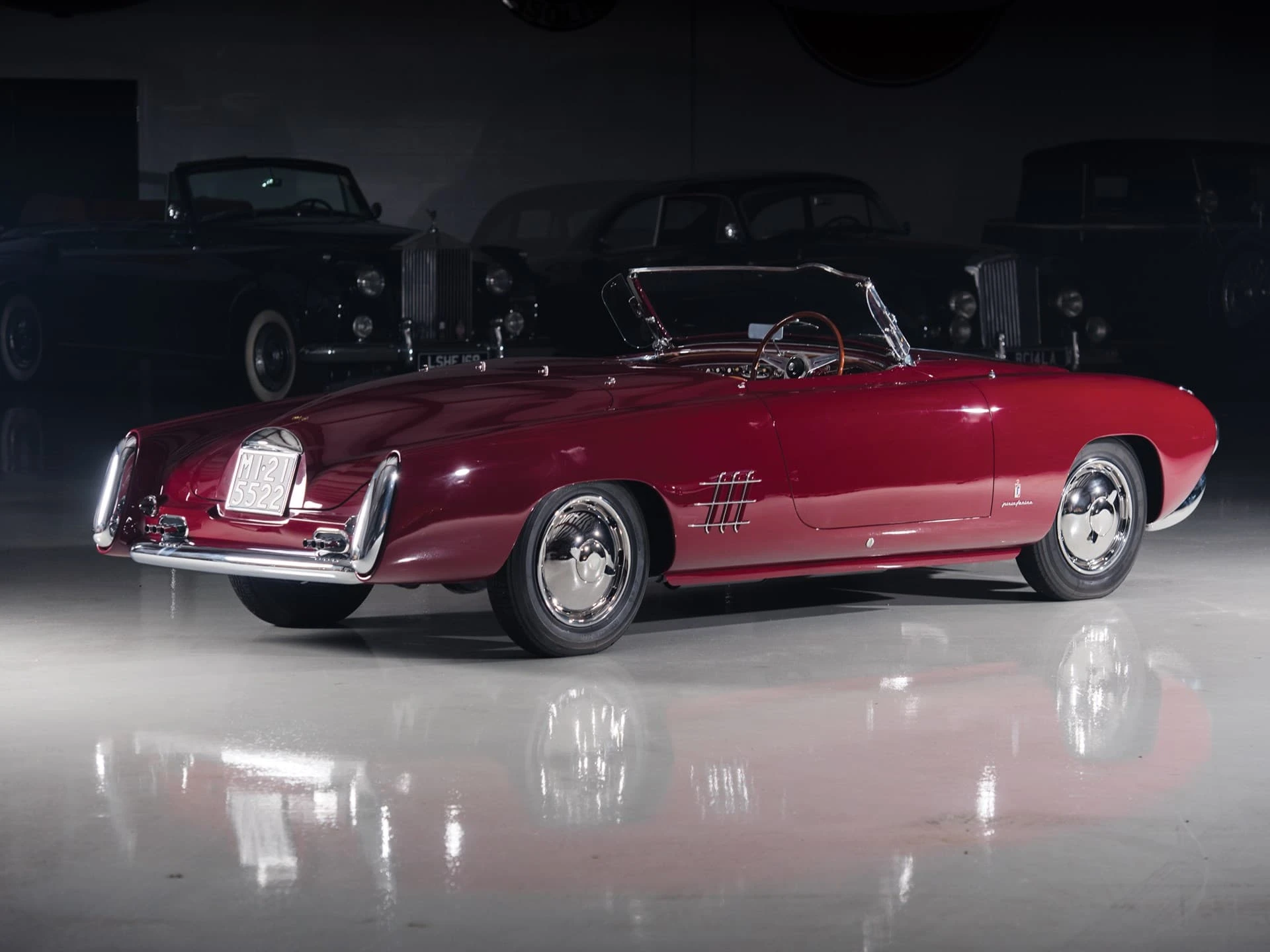 Lancia Aurelia PF200 C Spider Pinin Farina 1953 27