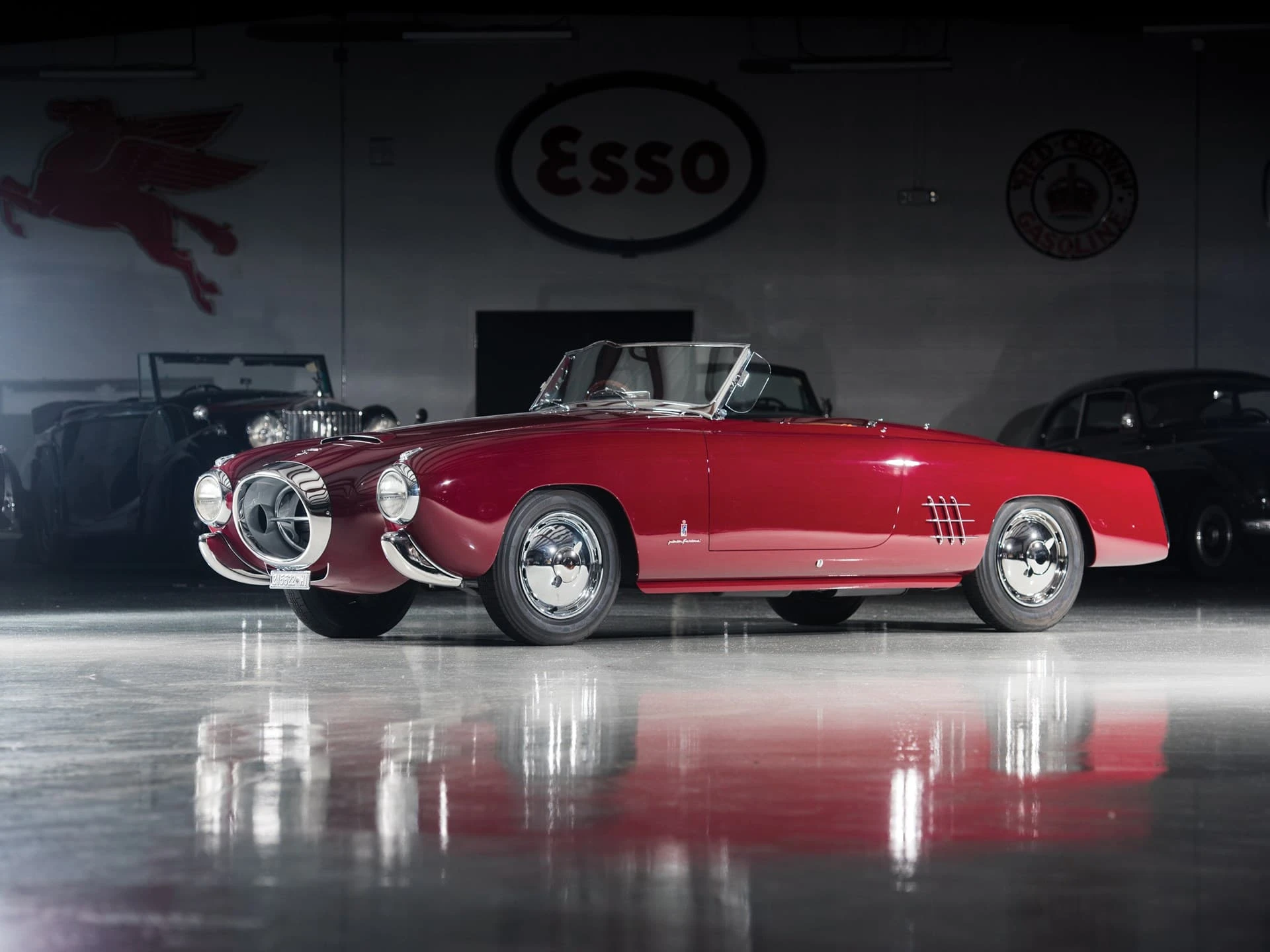 Lancia Aurelia PF200 C Spider Pinin Farina 1953 28