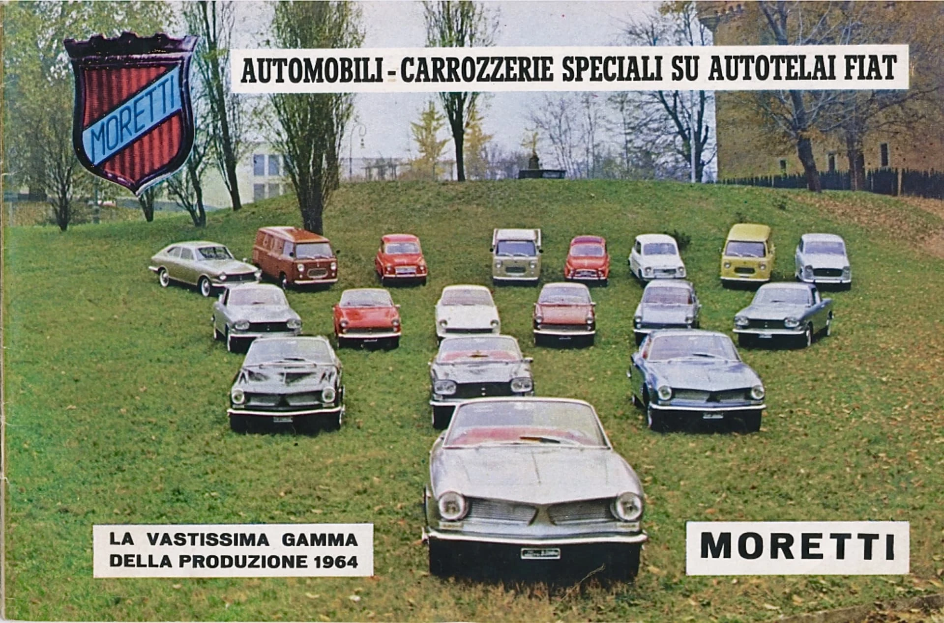Moretti 2300 S Cabriolet Michelotti 1962 gamme