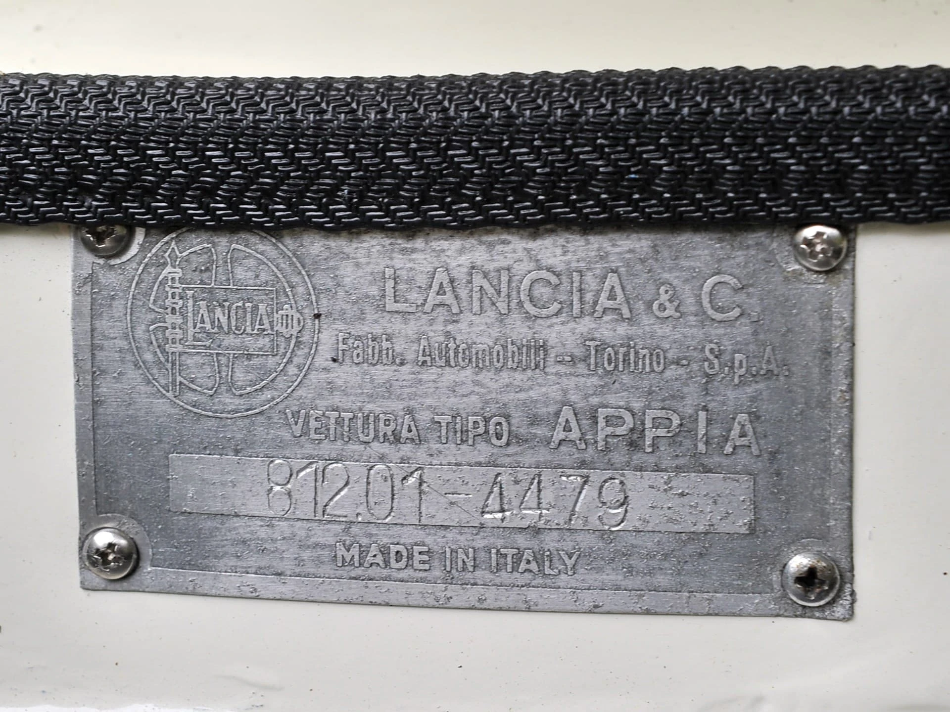 Lancia Appia Convertible Vignale 1959 8