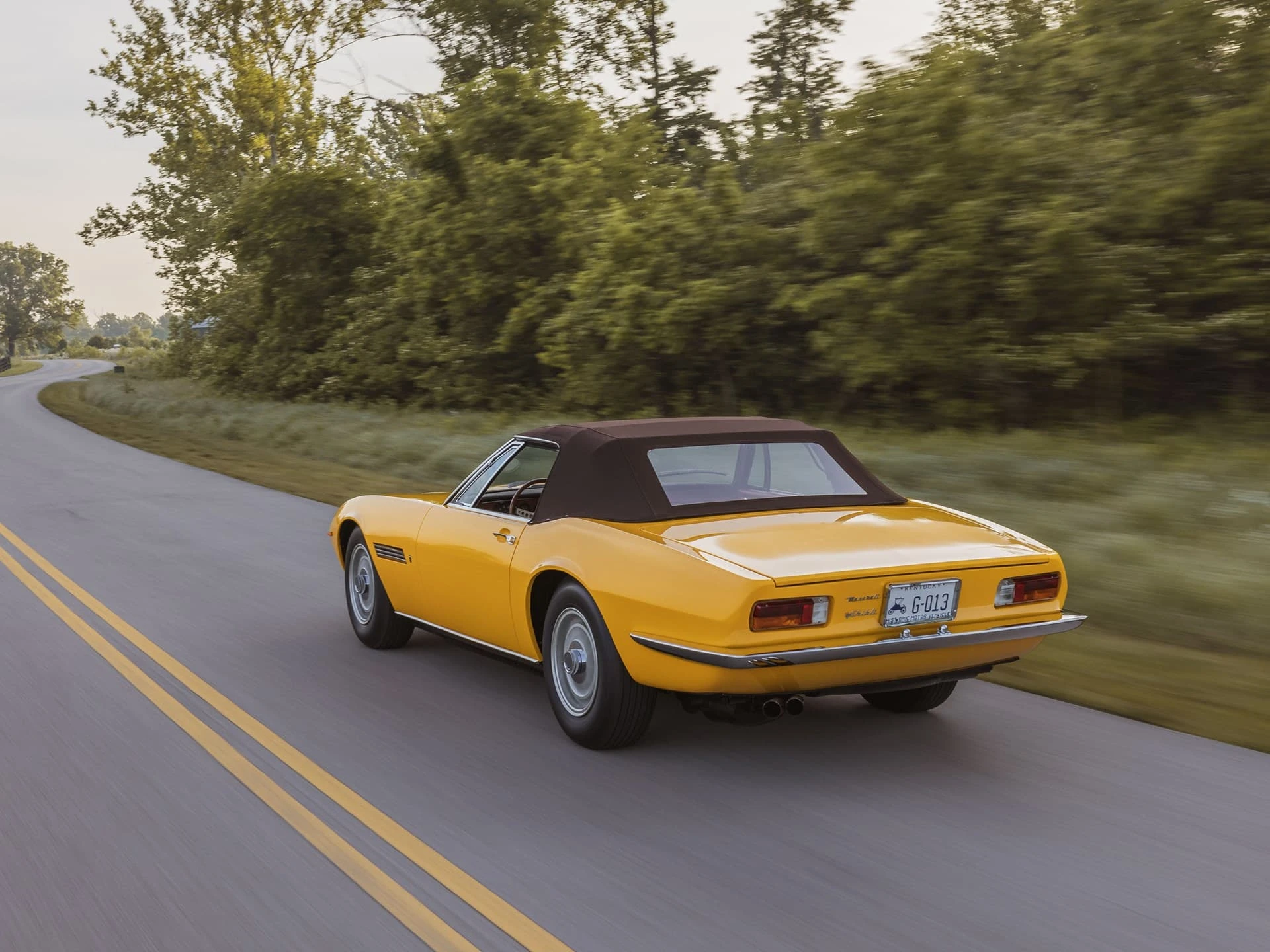 Maserati Ghibli Spyder Prototype Ghia 1968 10