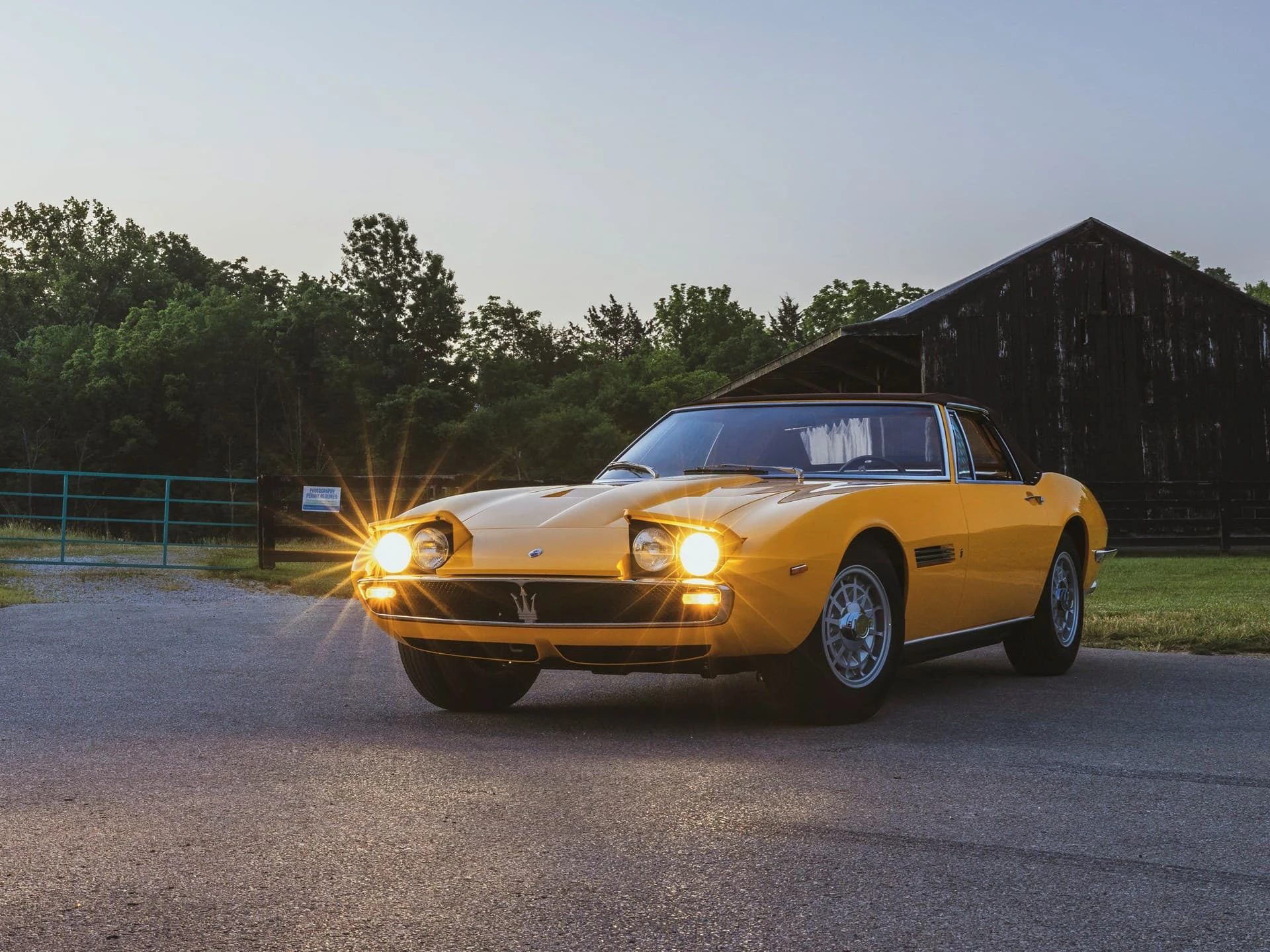 Maserati Ghibli Spyder Prototype Ghia 1968 12