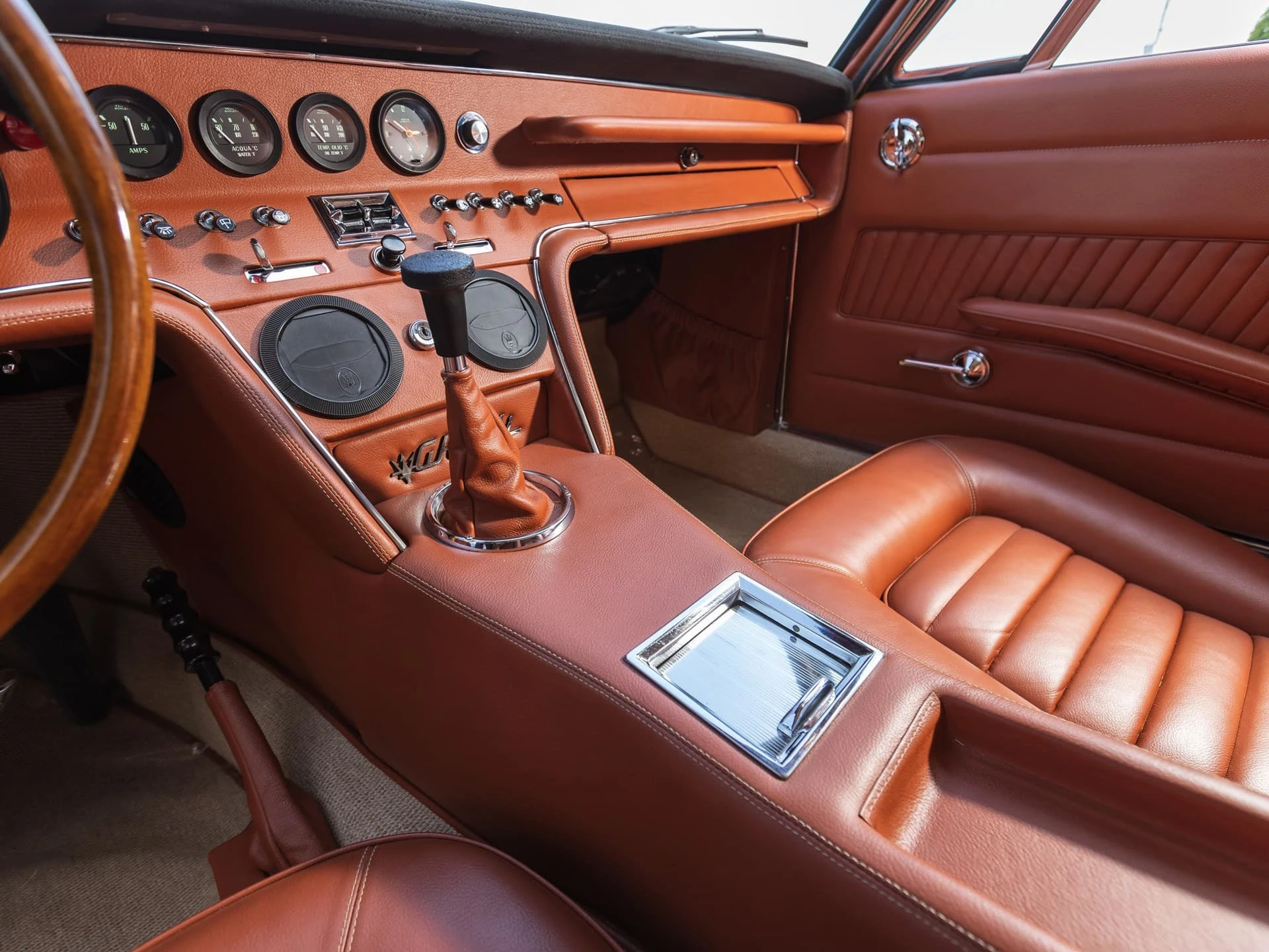 Maserati Ghibli Spyder Prototype Ghia 1968 16