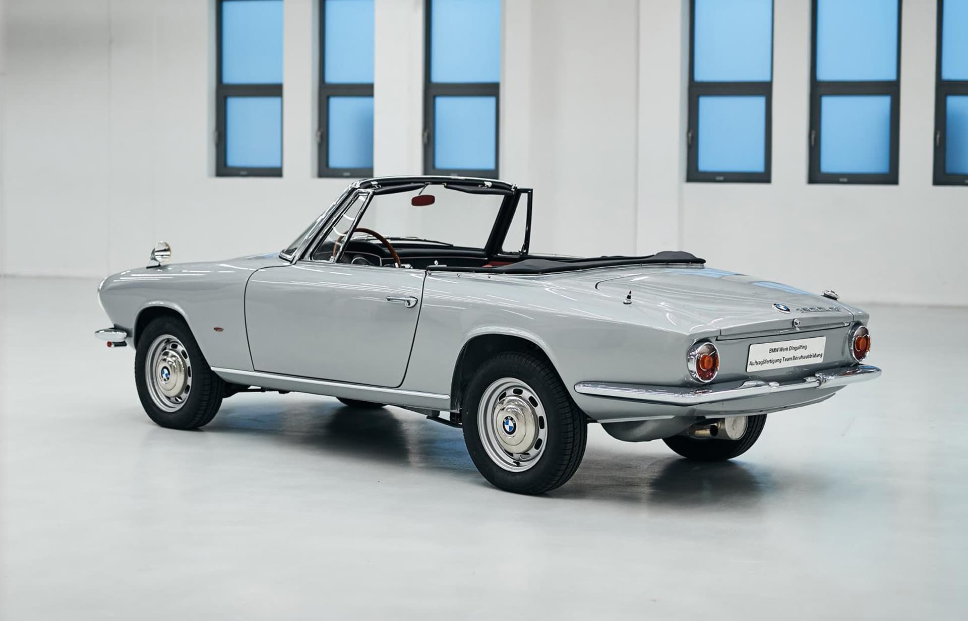 BMW 1600 GT Cabriolet prototype Frua 1966 3