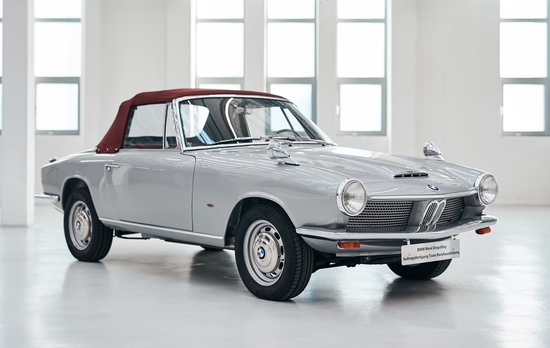 BMW 1600 GT Cabriolet prototype Frua 1966 6