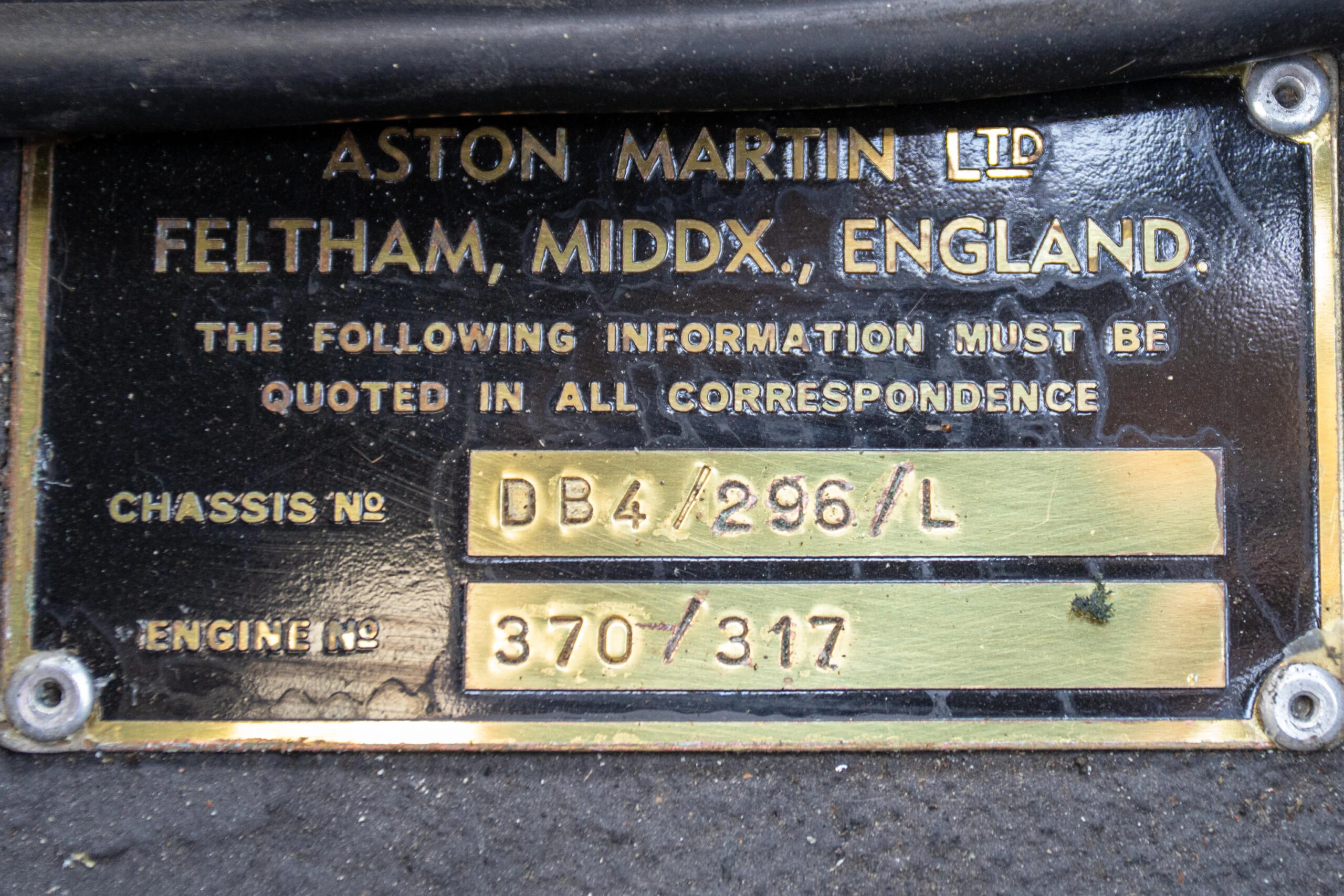 DB4 Series II Saloon 1960 44