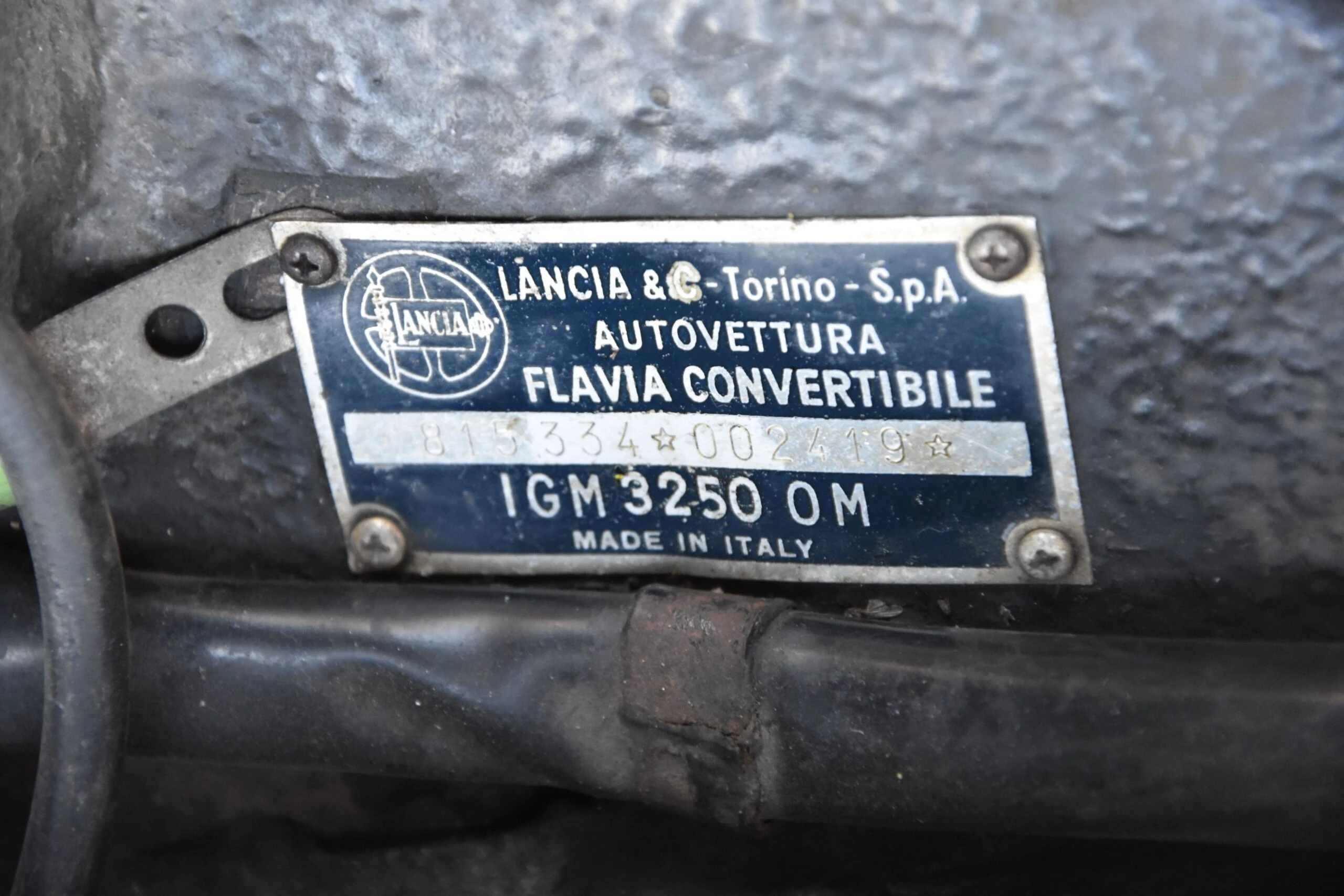 Lancia Flavia Convertible Vignale 1962 15