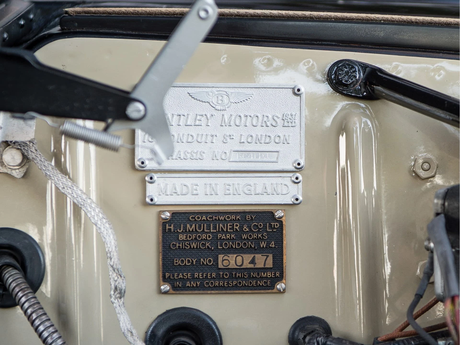 Bentley S1 Continental Fastback Sports Saloon Mulliner 1958 27