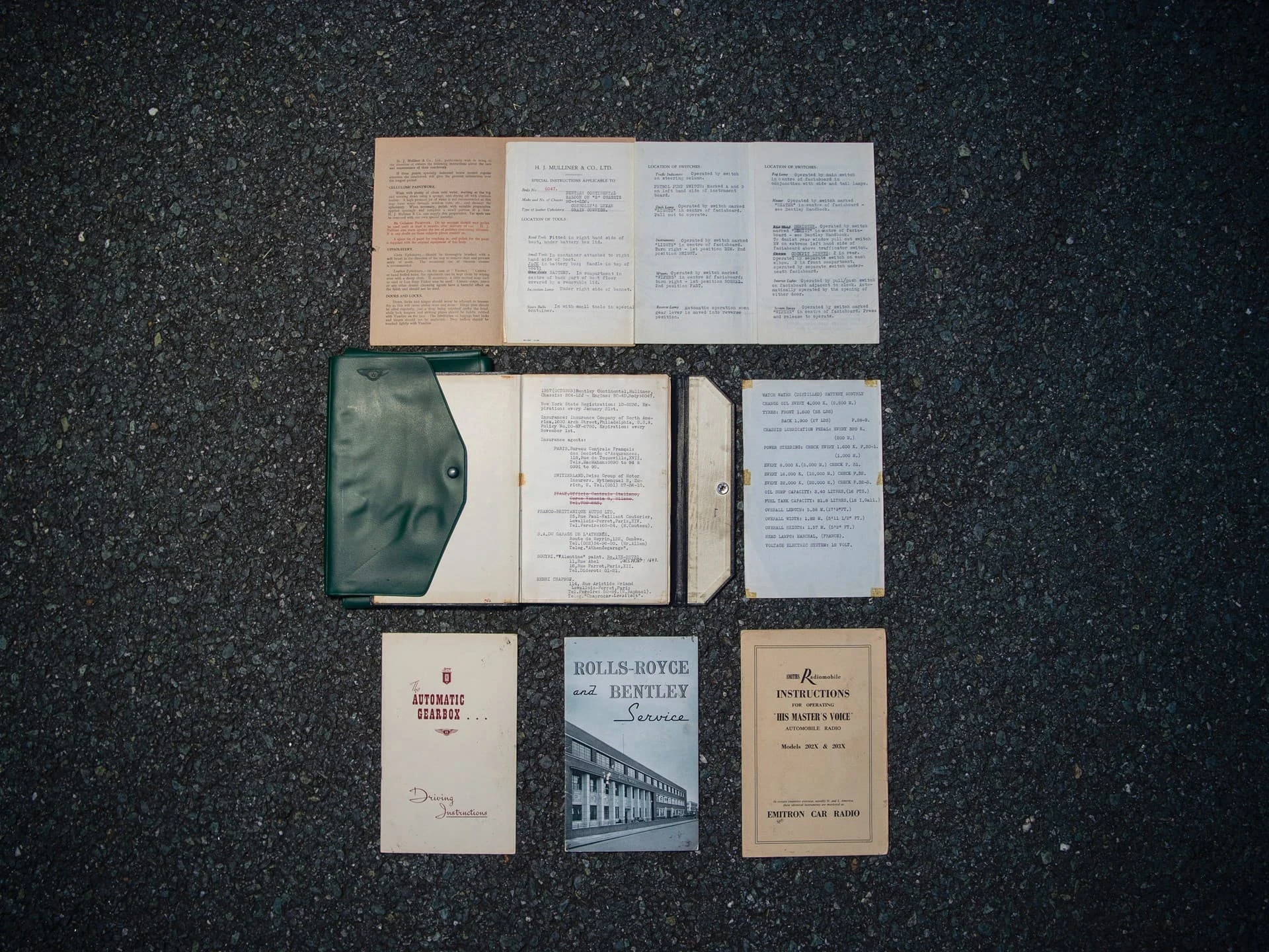 Bentley S1 Continental Fastback Sports Saloon Mulliner 1958 34