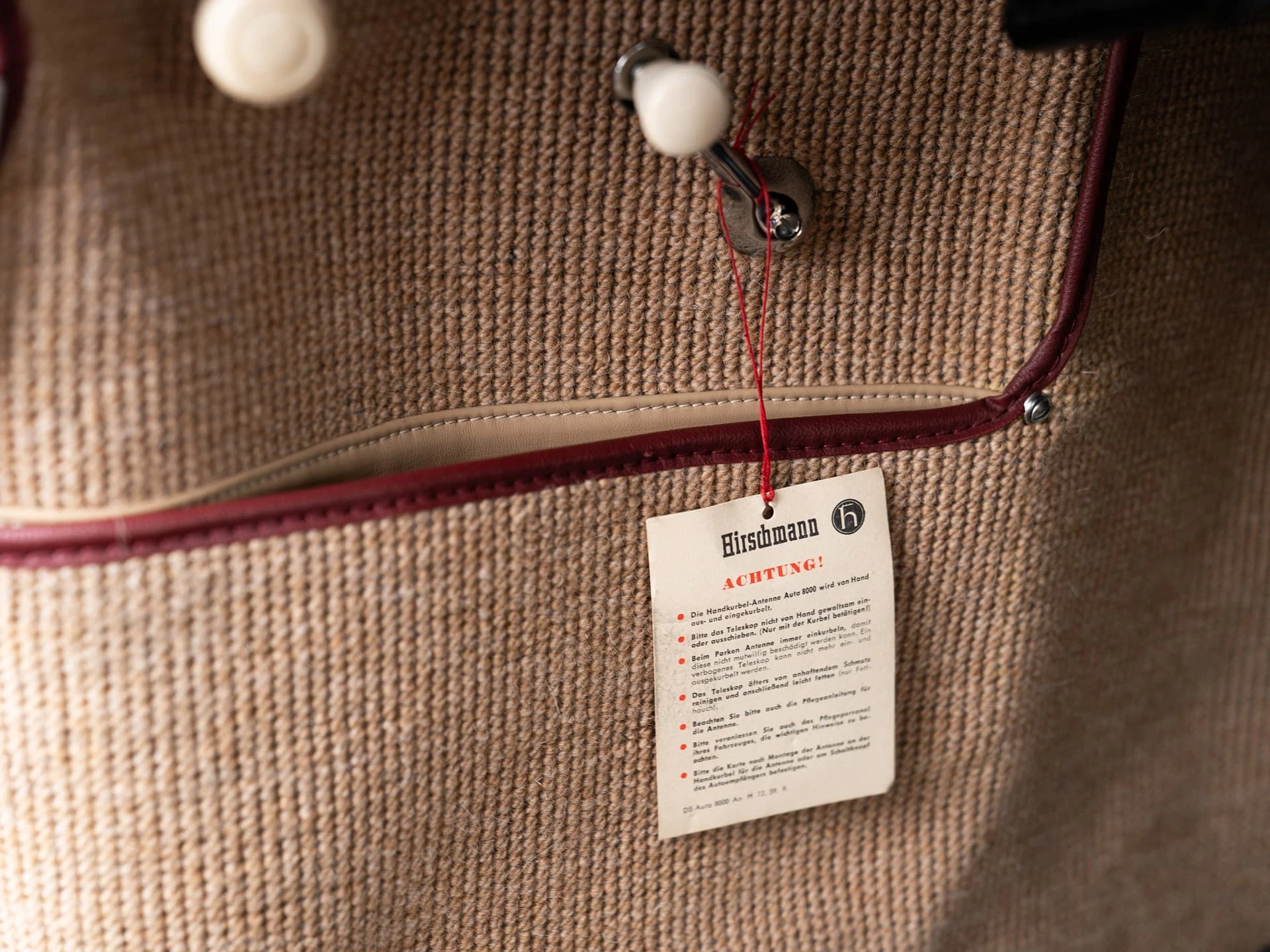 Porsche 356 Cabriolet (Heuer-Gläser) - 1953 27