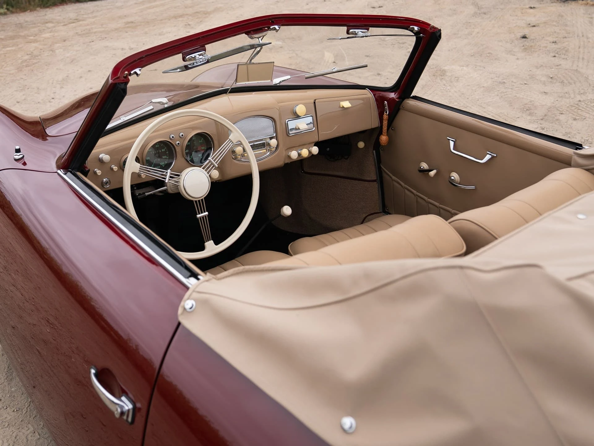 Porsche 356 Cabriolet (Heuer-Gläser) - 1953 4
