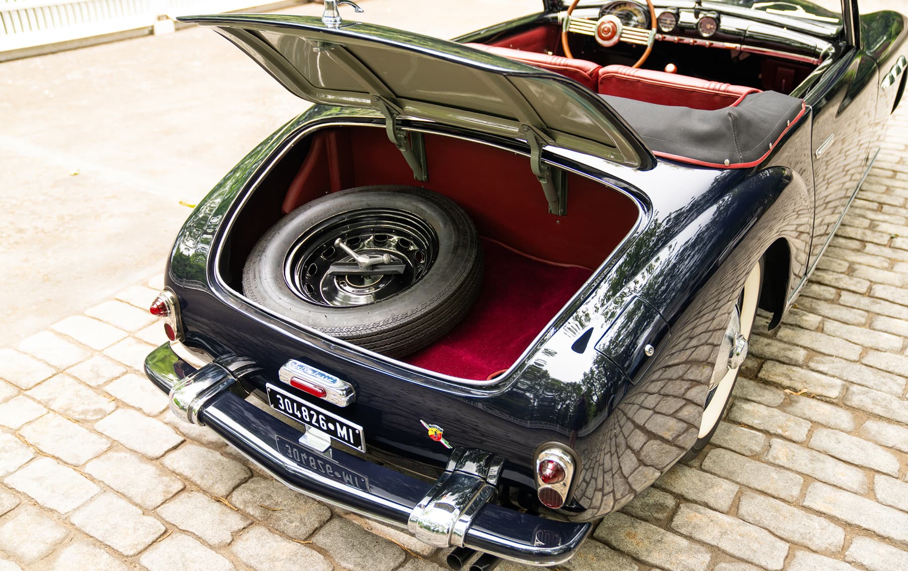 Simca-Abarth 8 Sport Cabriolet (Stabilimenti Farina) - 1951_53