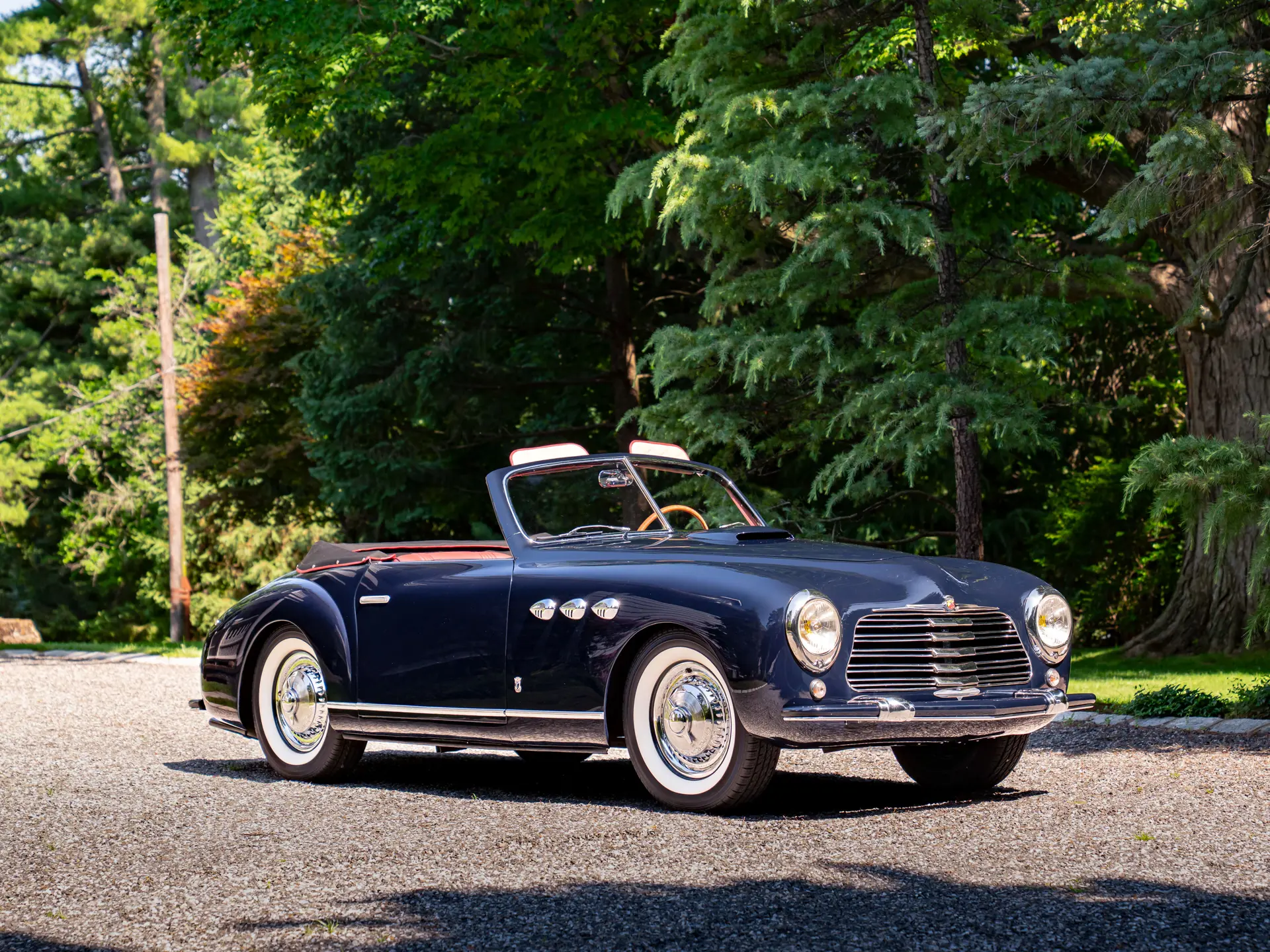 Simca-Abarth 8 Sport Cabriolet (Stabilimenti Farina - Facel Metallon) - 1951-01