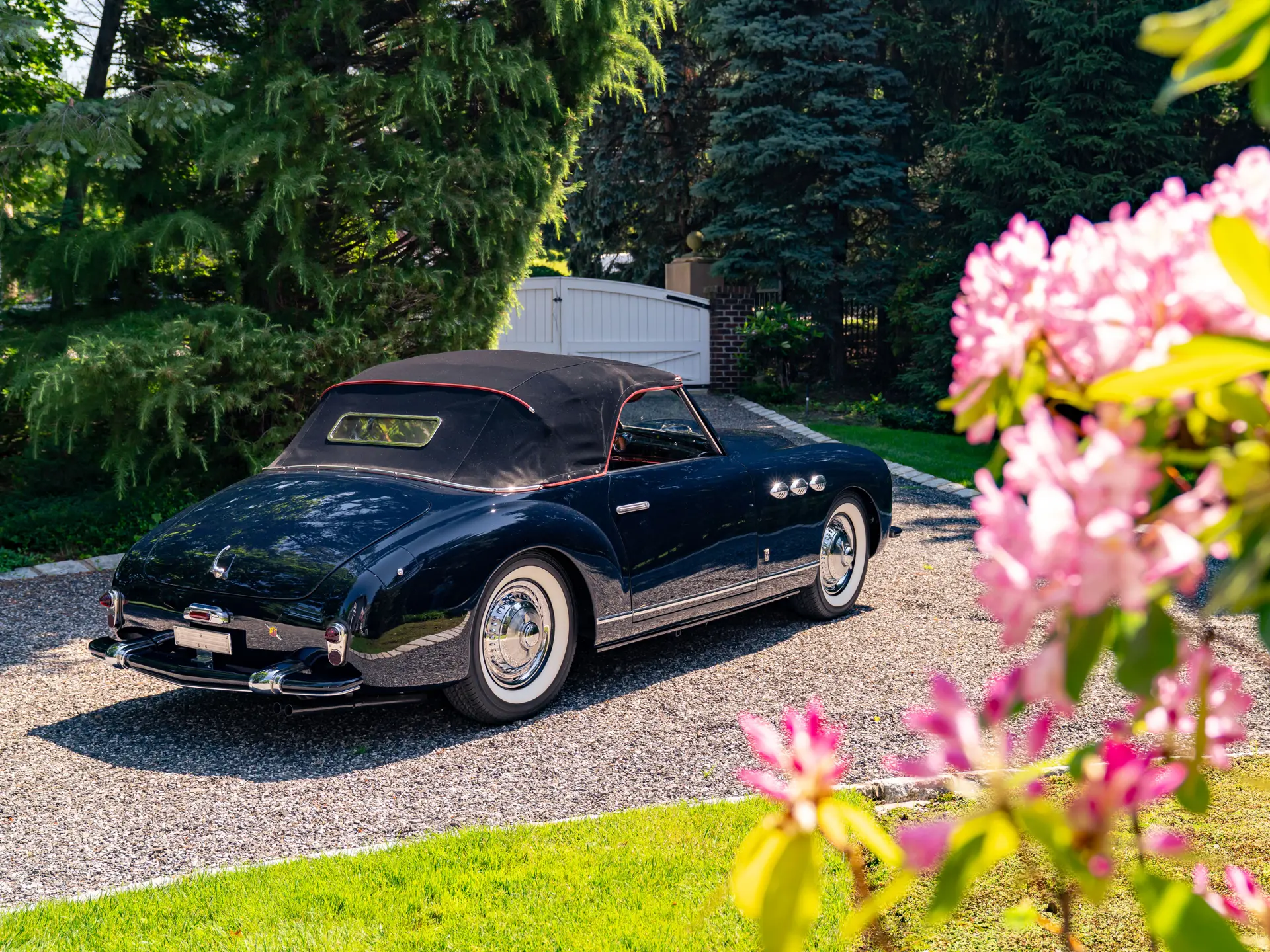 Simca-Abarth 8 Sport Cabriolet (Stabilimenti Farina - Facel Metallon) - 1951-02