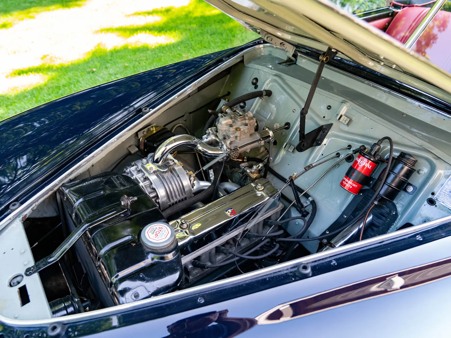 Simca-Abarth 8 Sport Cabriolet (Stabilimenti Farina - Facel Metallon) - 1951-03