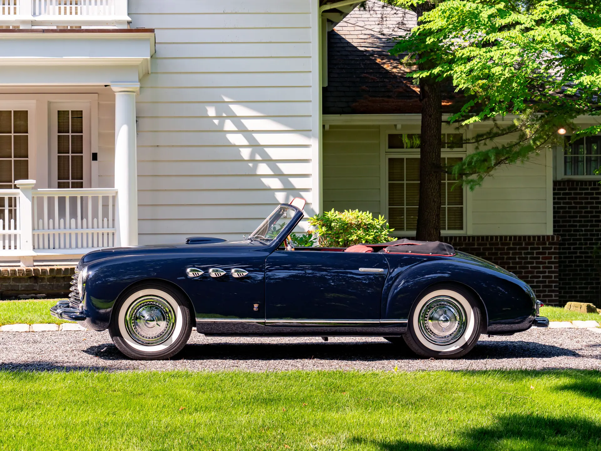 Simca-Abarth 8 Sport Cabriolet (Stabilimenti Farina - Facel Metallon) - 1951-05
