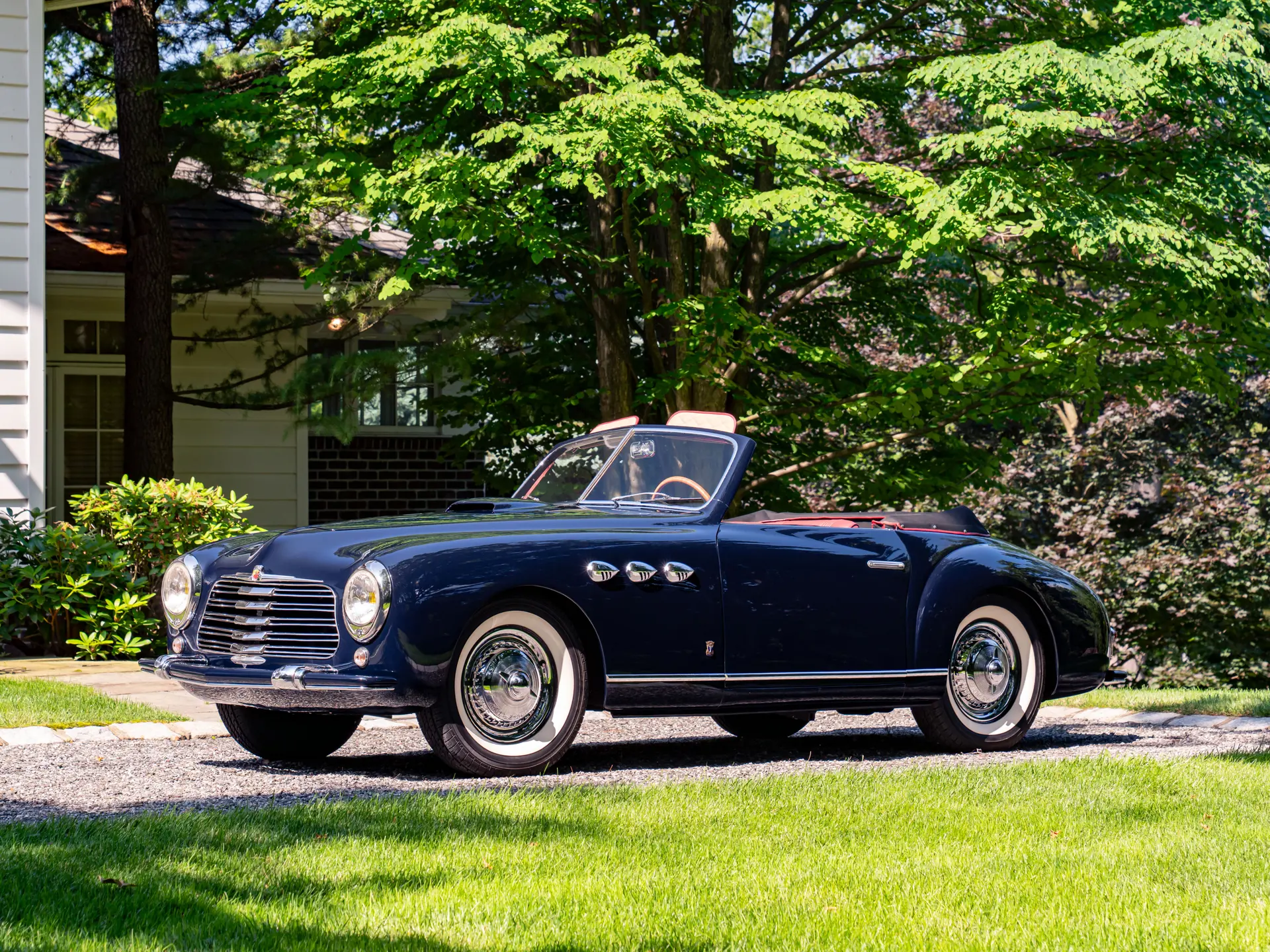 Simca-Abarth 8 Sport Cabriolet (Stabilimenti Farina - Facel Metallon) - 1951-10