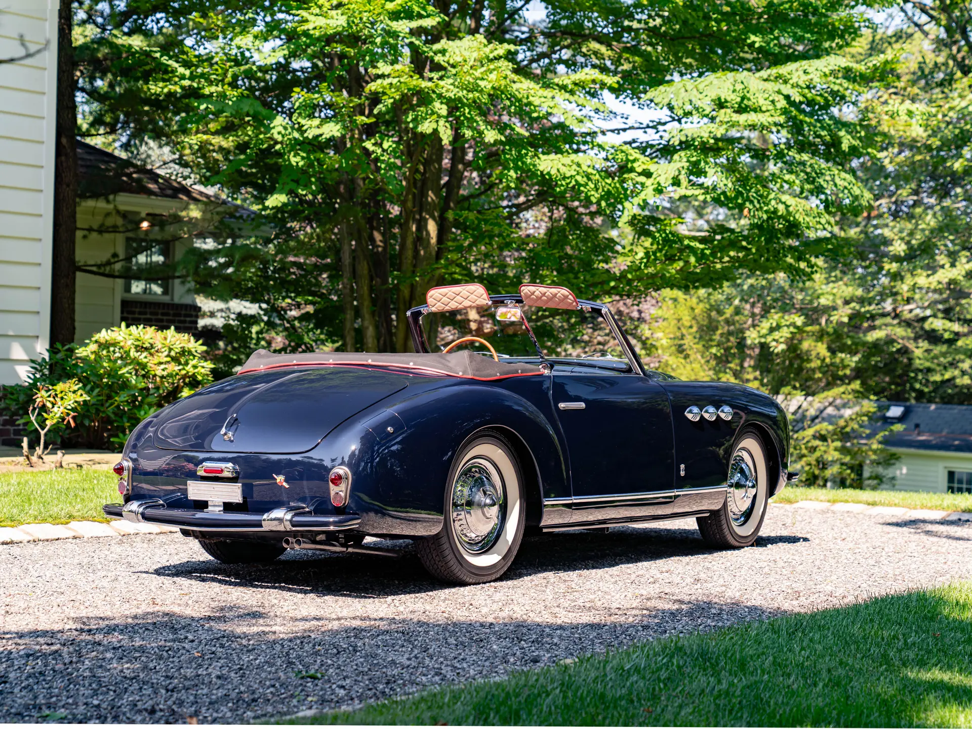 Simca-Abarth 8 Sport Cabriolet (Stabilimenti Farina - Facel Metallon) - 1951-11