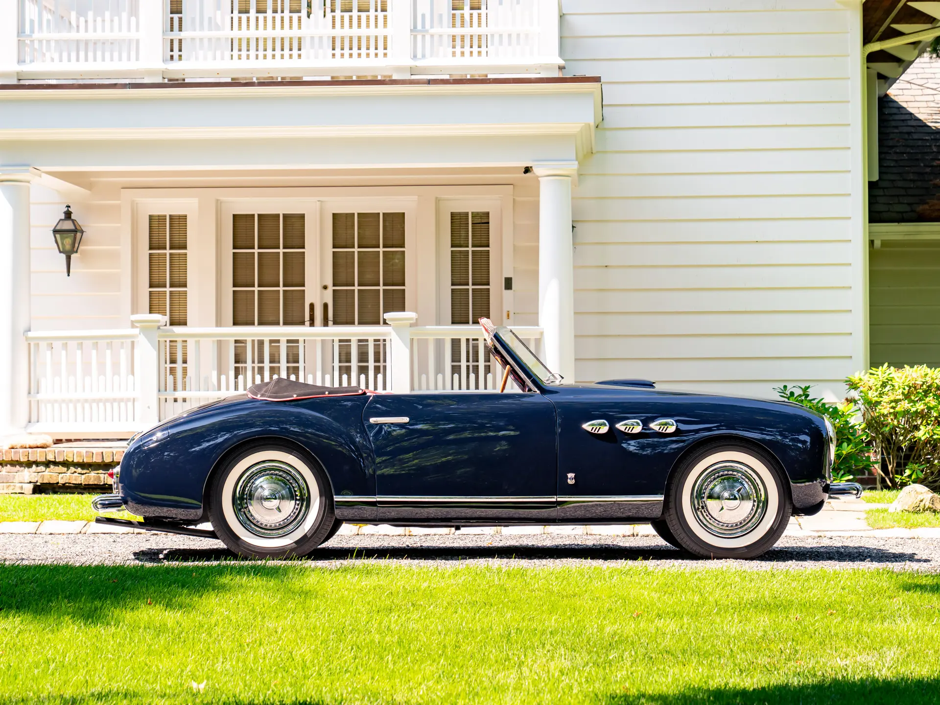 Simca-Abarth 8 Sport Cabriolet (Stabilimenti Farina - Facel Metallon) - 1951-12