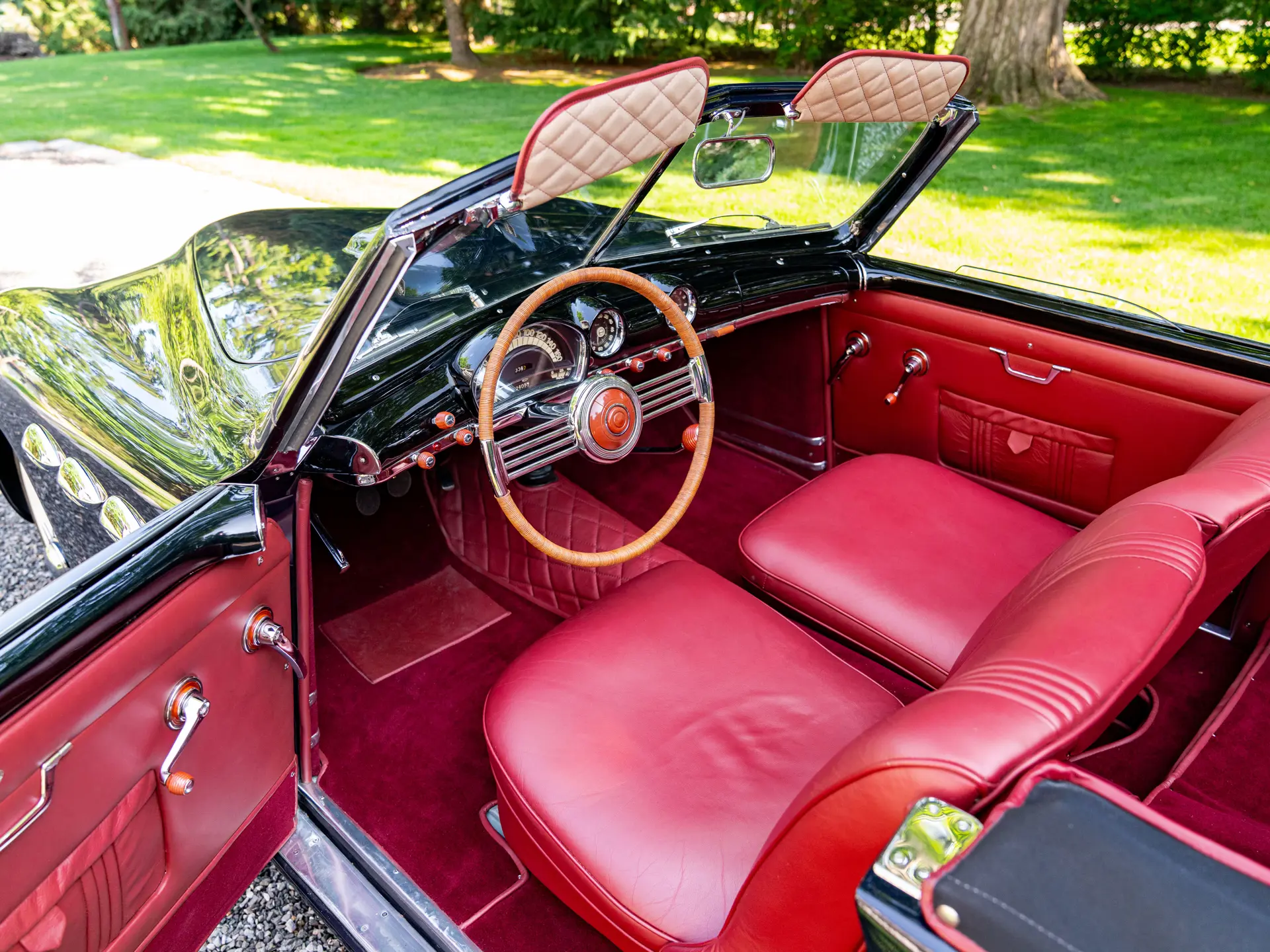 Simca-Abarth 8 Sport Cabriolet (Stabilimenti Farina - Facel Metallon) - 1951-13