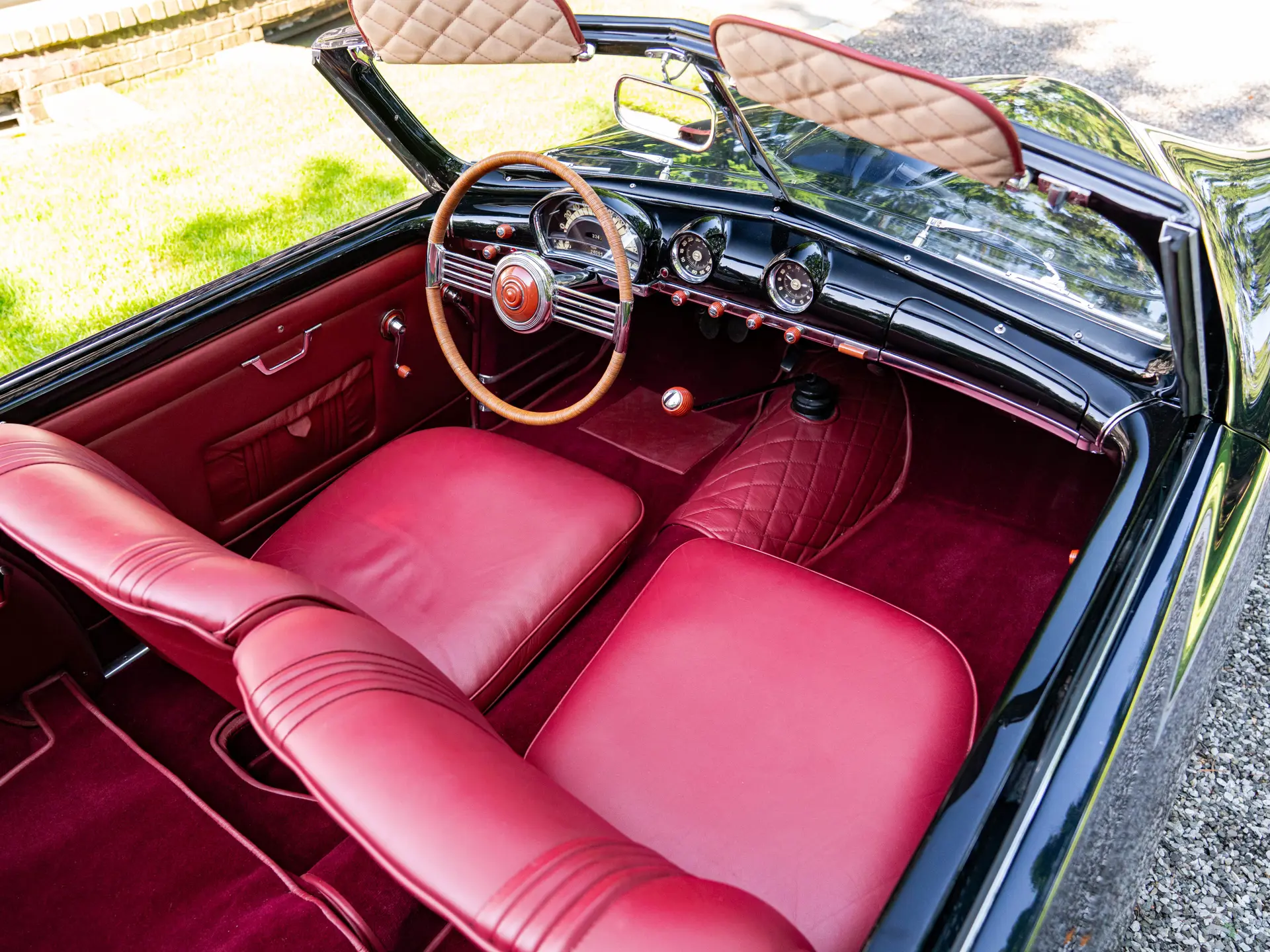 Simca-Abarth 8 Sport Cabriolet (Stabilimenti Farina - Facel Metallon) - 1951-14