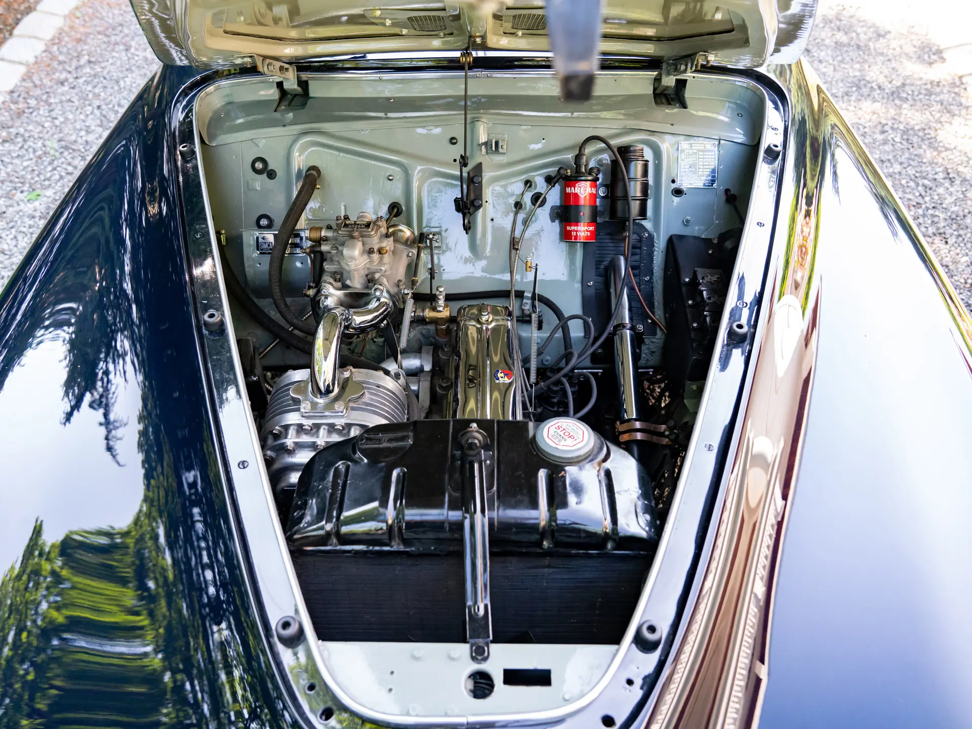 Simca-Abarth 8 Sport Cabriolet (Stabilimenti Farina - Facel Metallon) - 1951-56