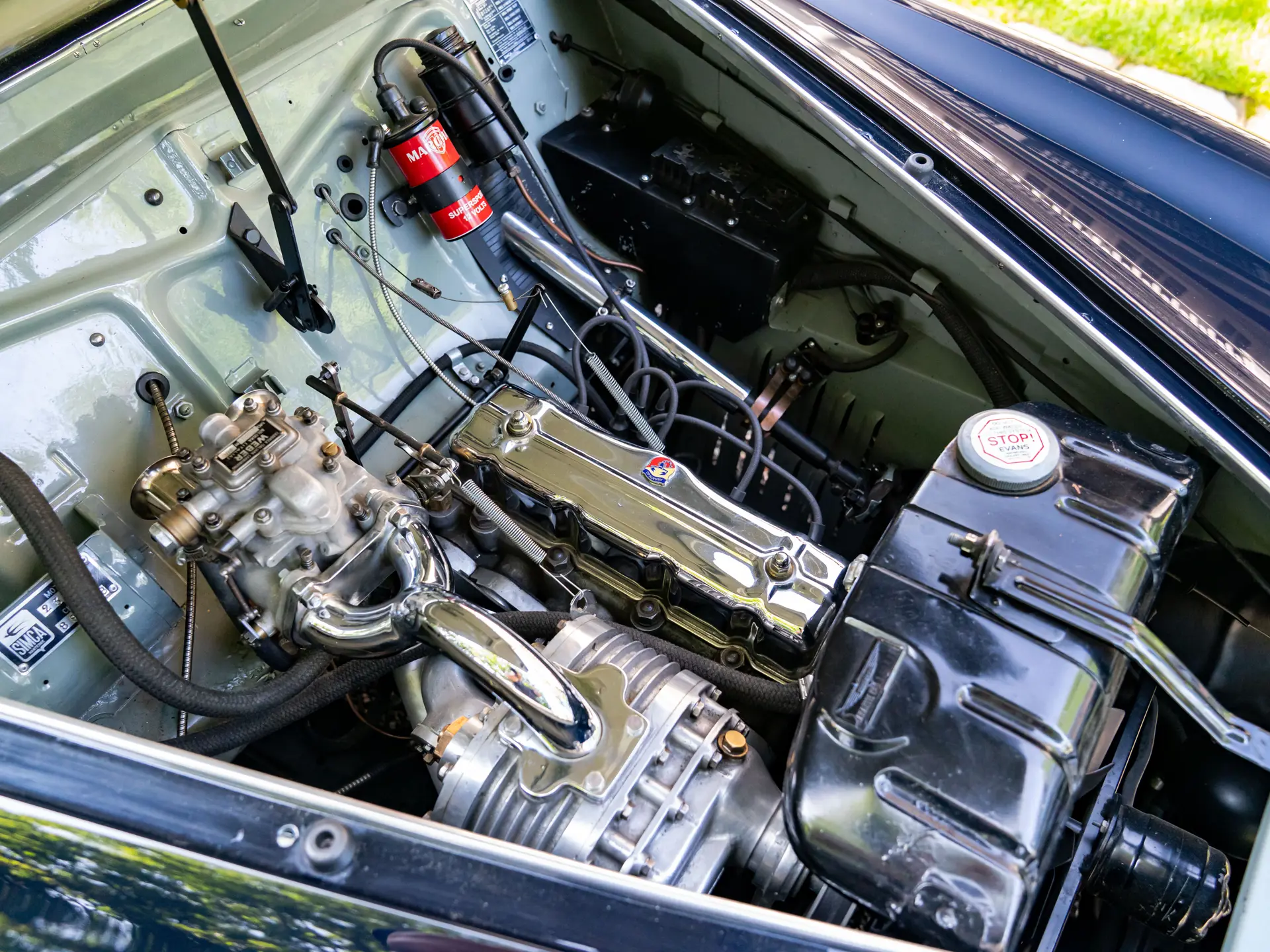 Simca-Abarth 8 Sport Cabriolet (Stabilimenti Farina - Facel Metallon) - 1951-57