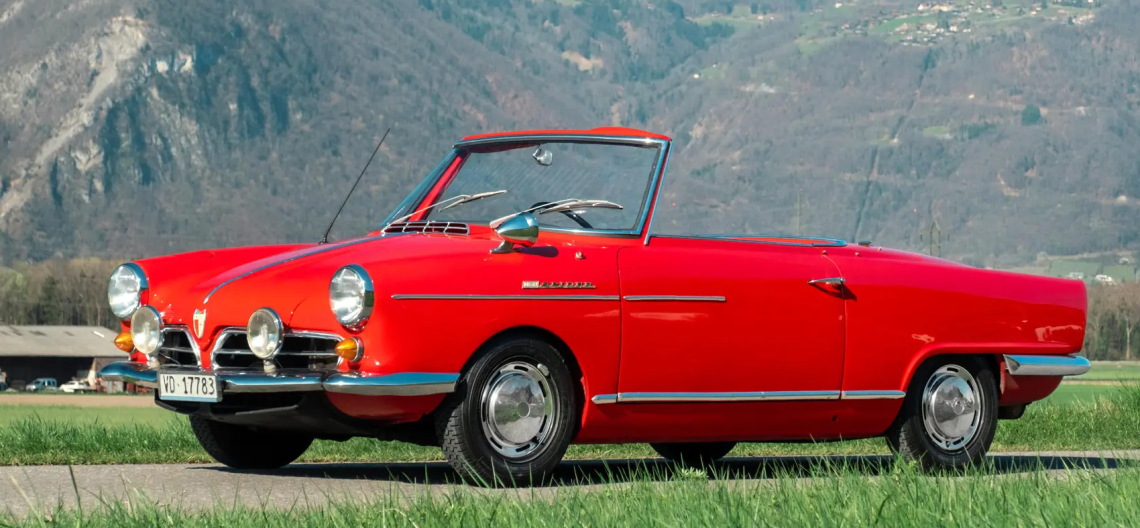 NSU Wankel Spider (Bertone) 1966 -banner