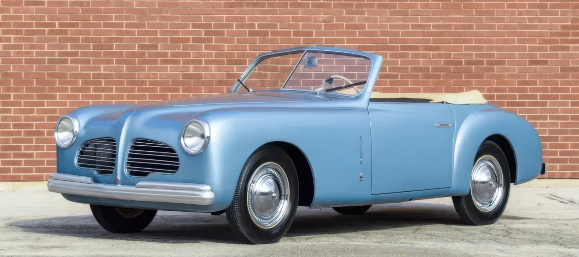 FIAT 1100 Cabriolet (Farina) - 1950 -banner