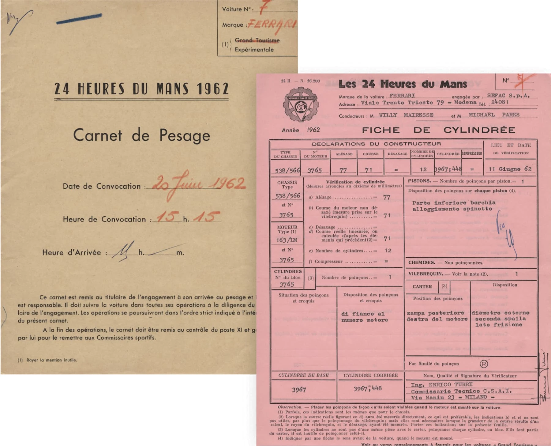 Ferrari 330 LM : 250 GTO (Scaglietti) - 1962 c06