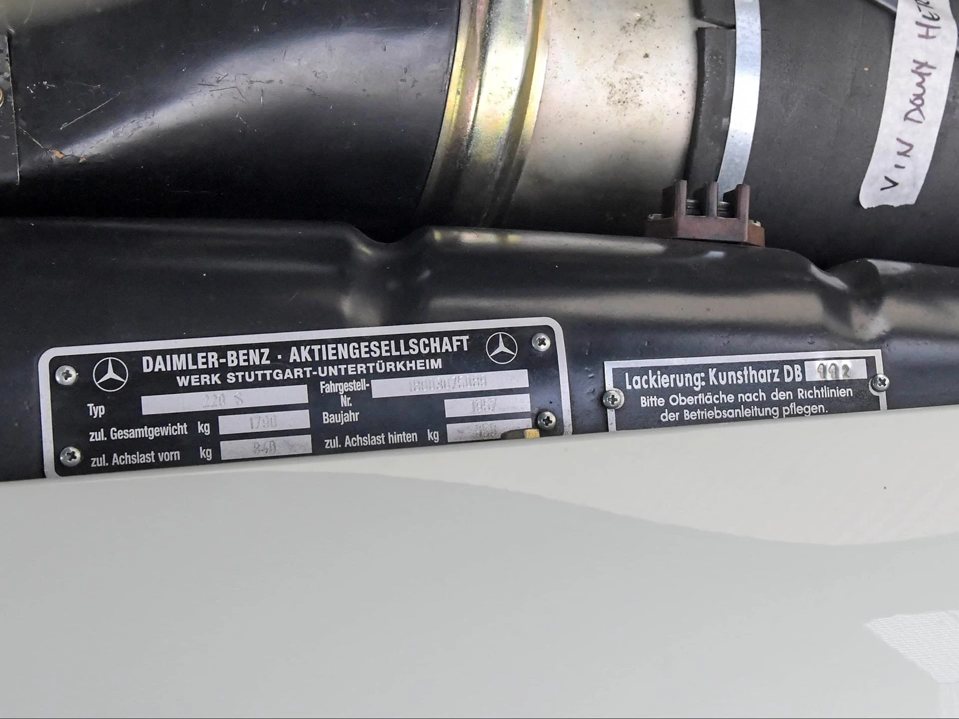 Mercedes-Benz 220 S Cabriolet - 1957 34