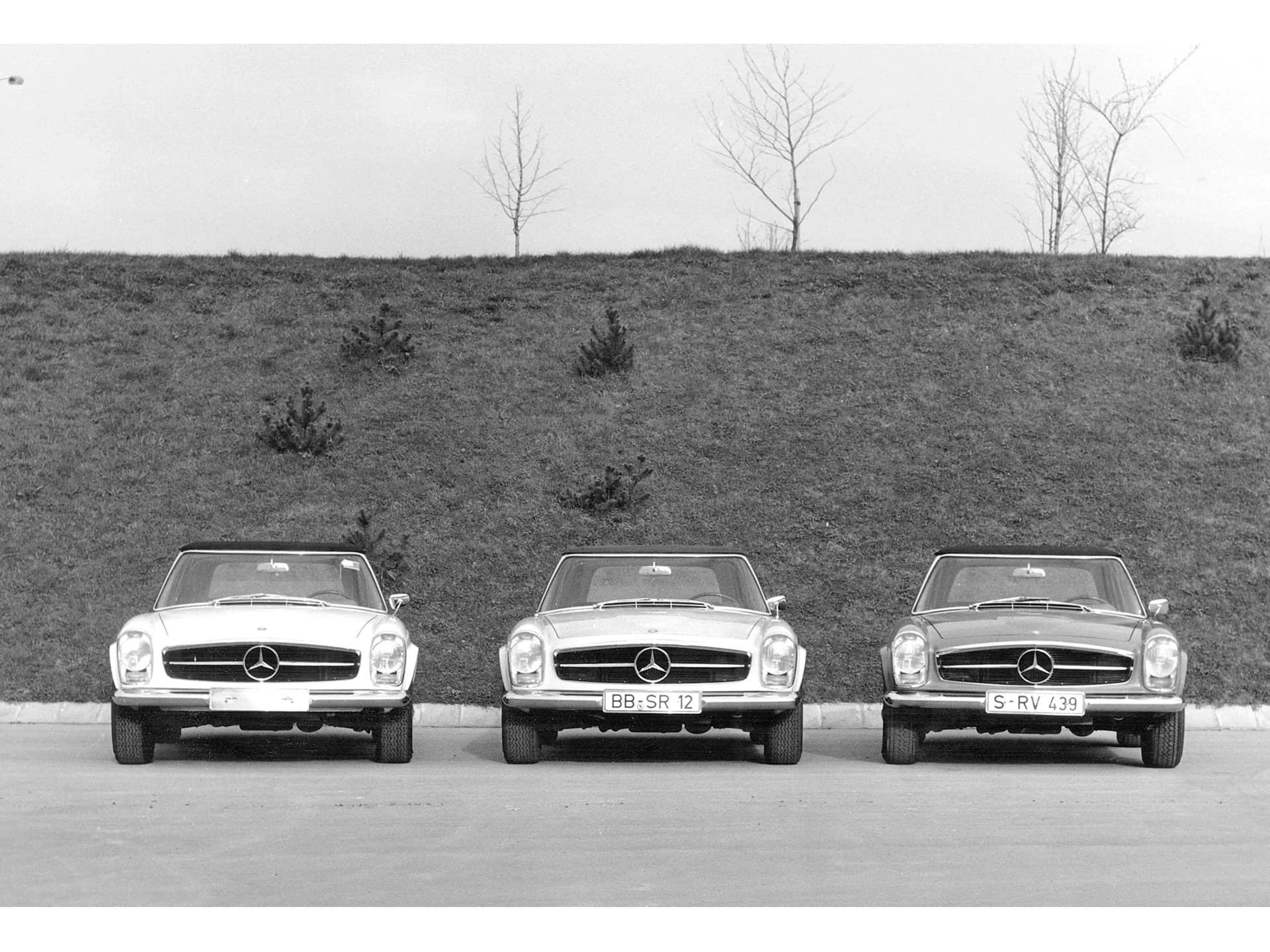 Mercedes-Benz 230 SL Pagode usine - 1963 03