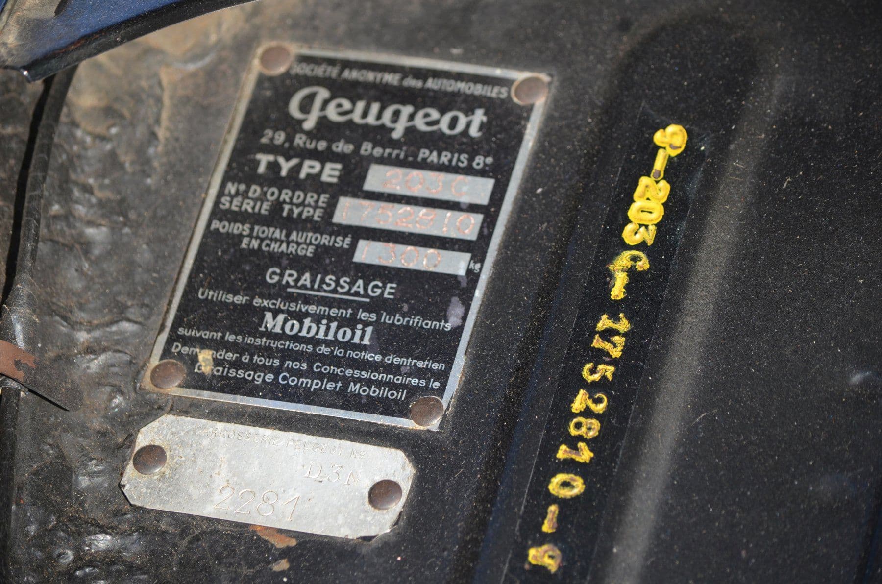 Peugeot 203 C cabriolet - 1955 14