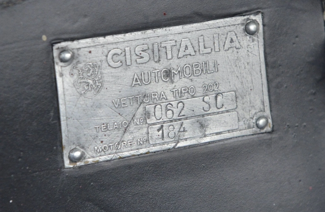 Cisitalia 202 série A Cabriolet - Farina - 1949 - 18